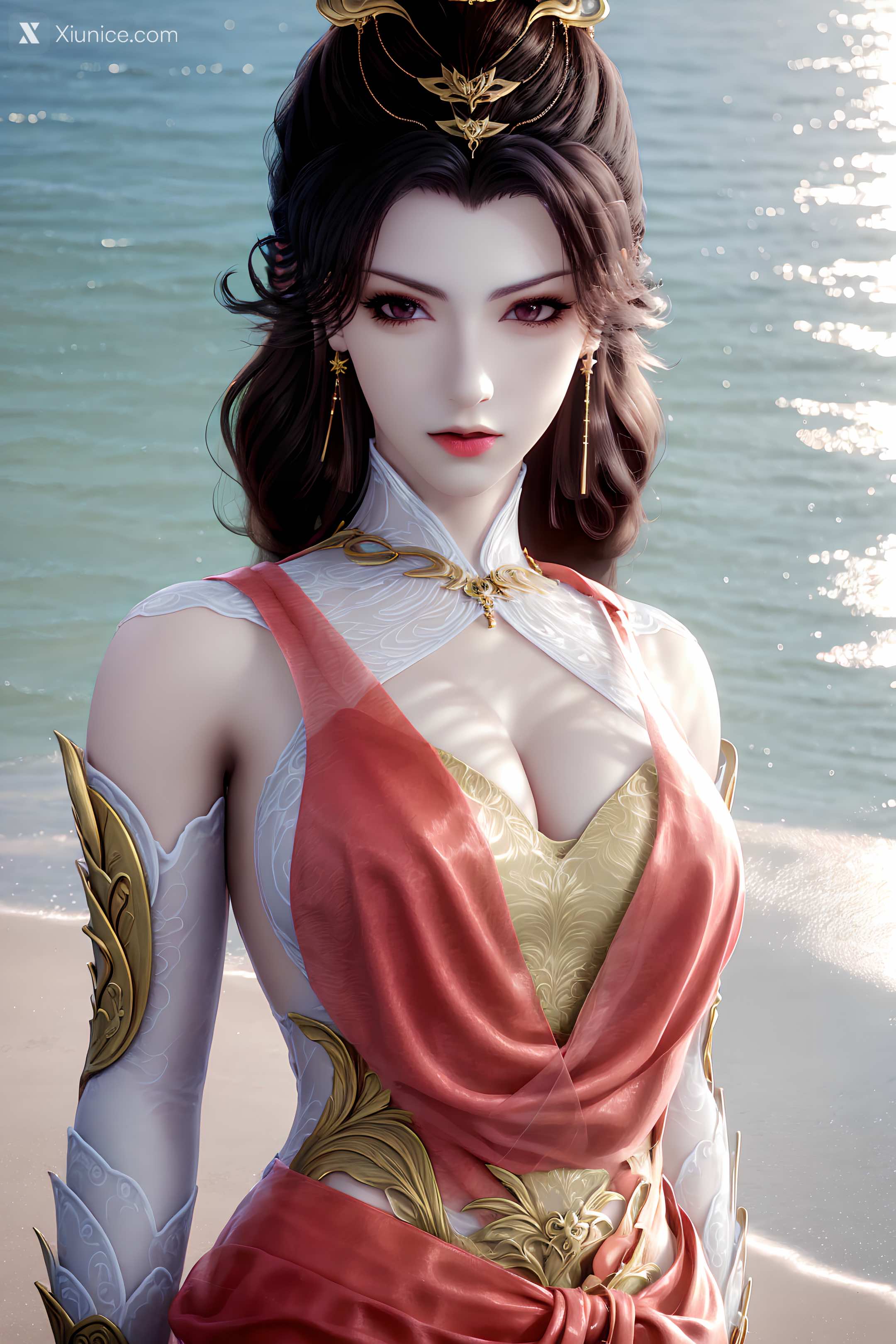 AI Girl Xiunice.com 长生界 赵琳儿 裸 32
