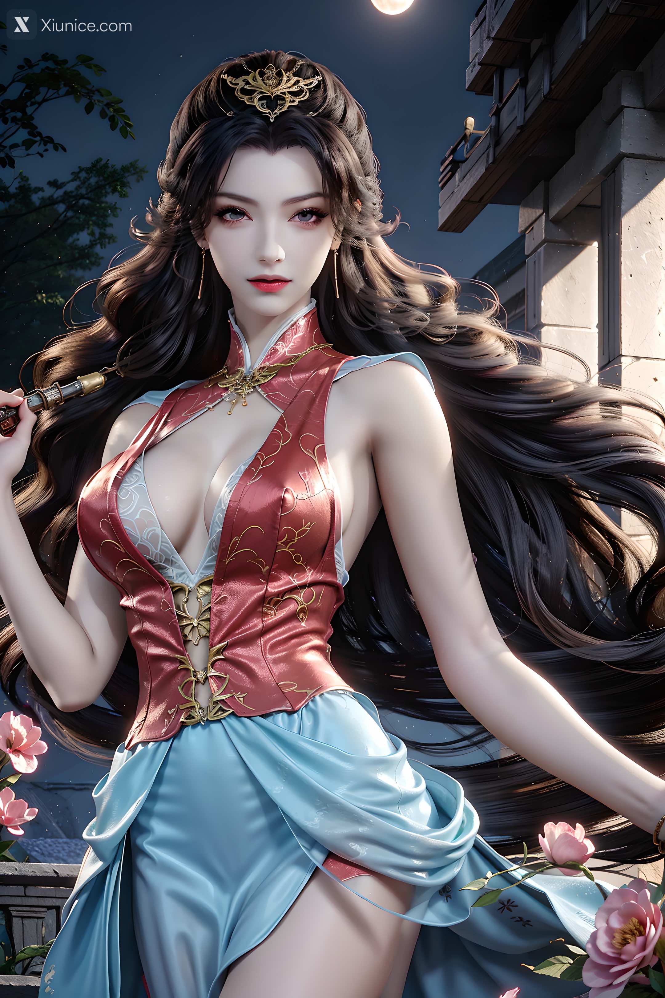 AI Girl Xiunice.com 长生界 赵琳儿 37
