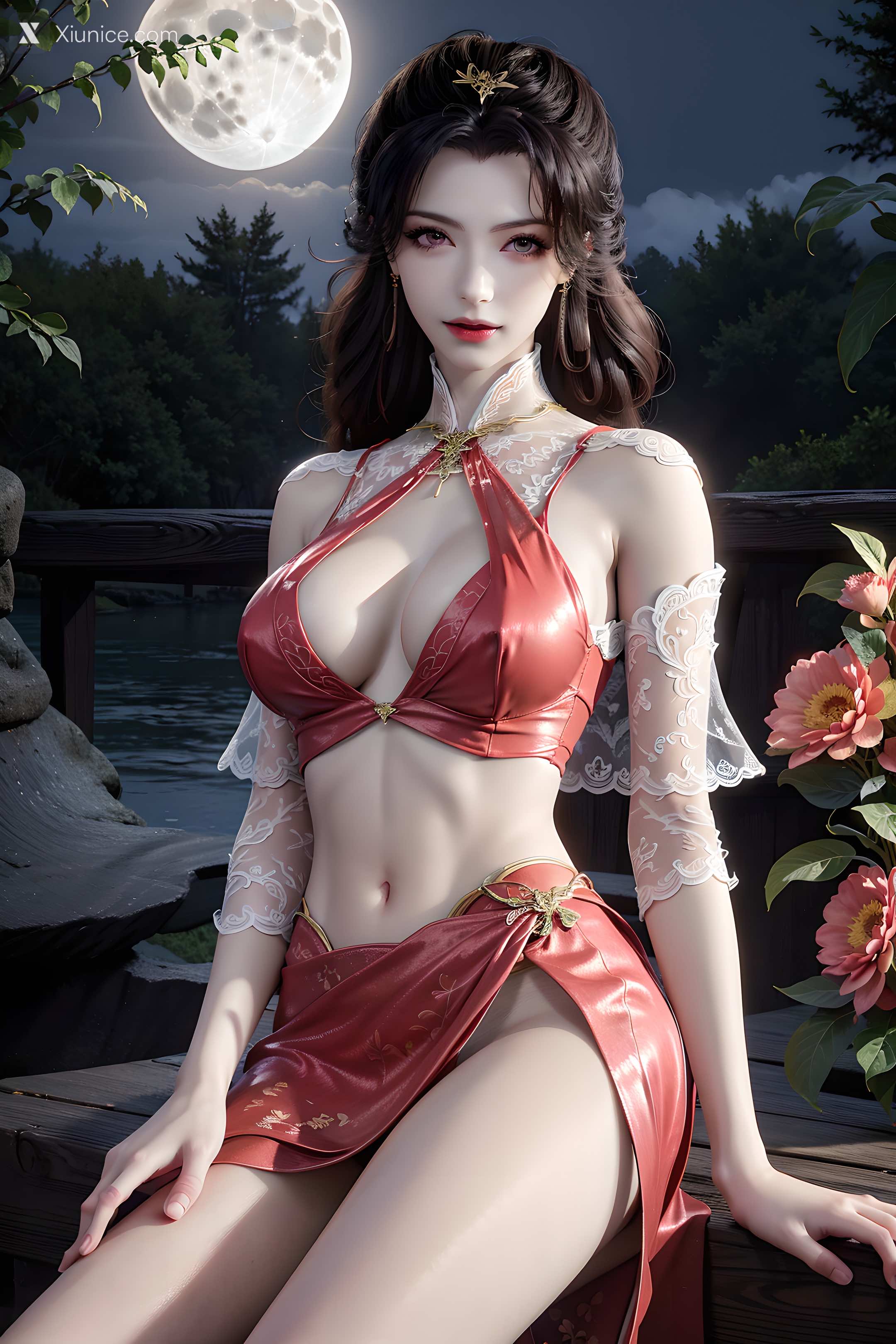 AI Girl Xiunice.com 长生界 赵琳儿 9