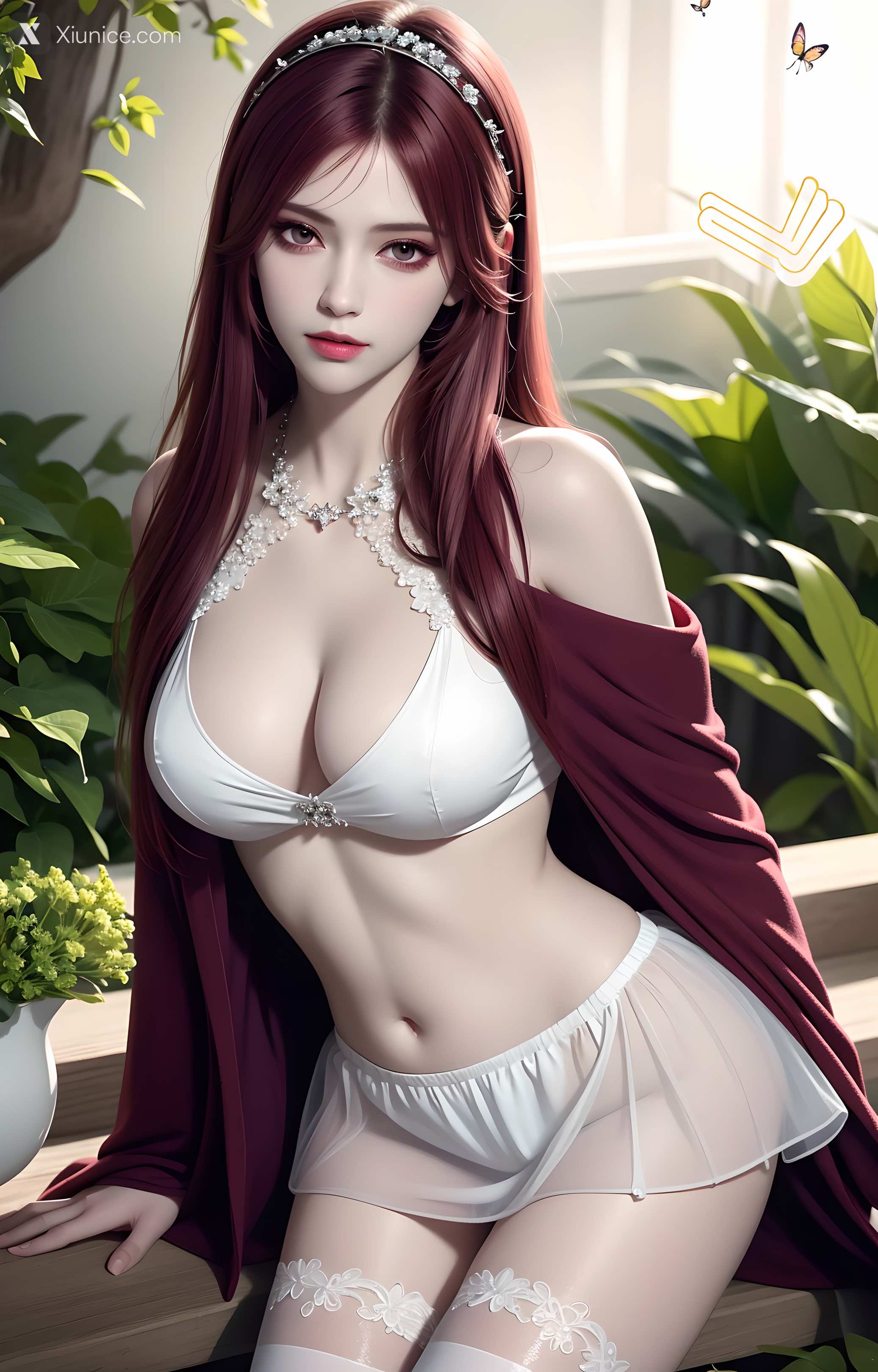 AI Girl Xiunice.com 雄兵连 蔷薇 3 6