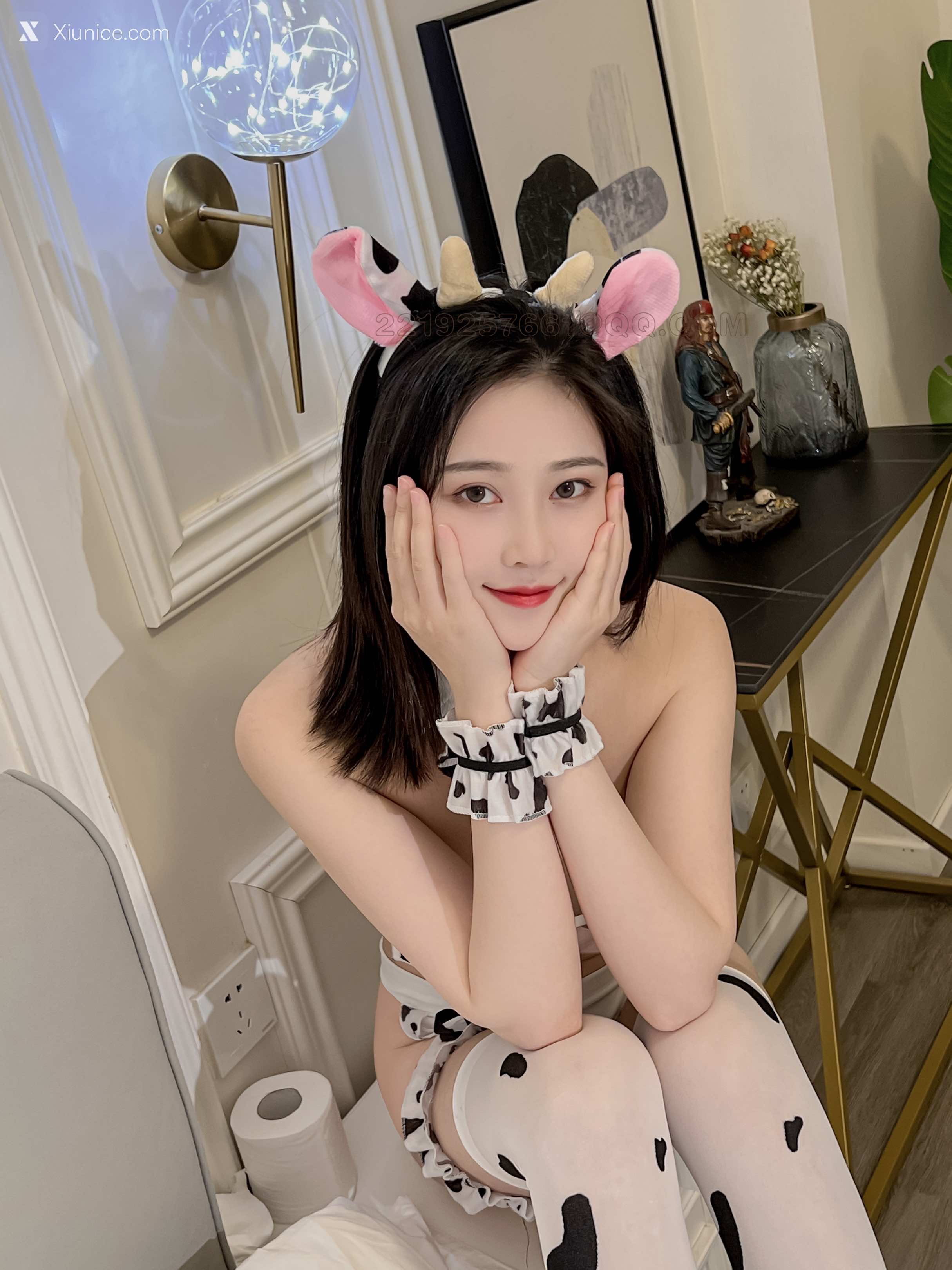 Coser 年年Nnian 奶牛女仆装 24