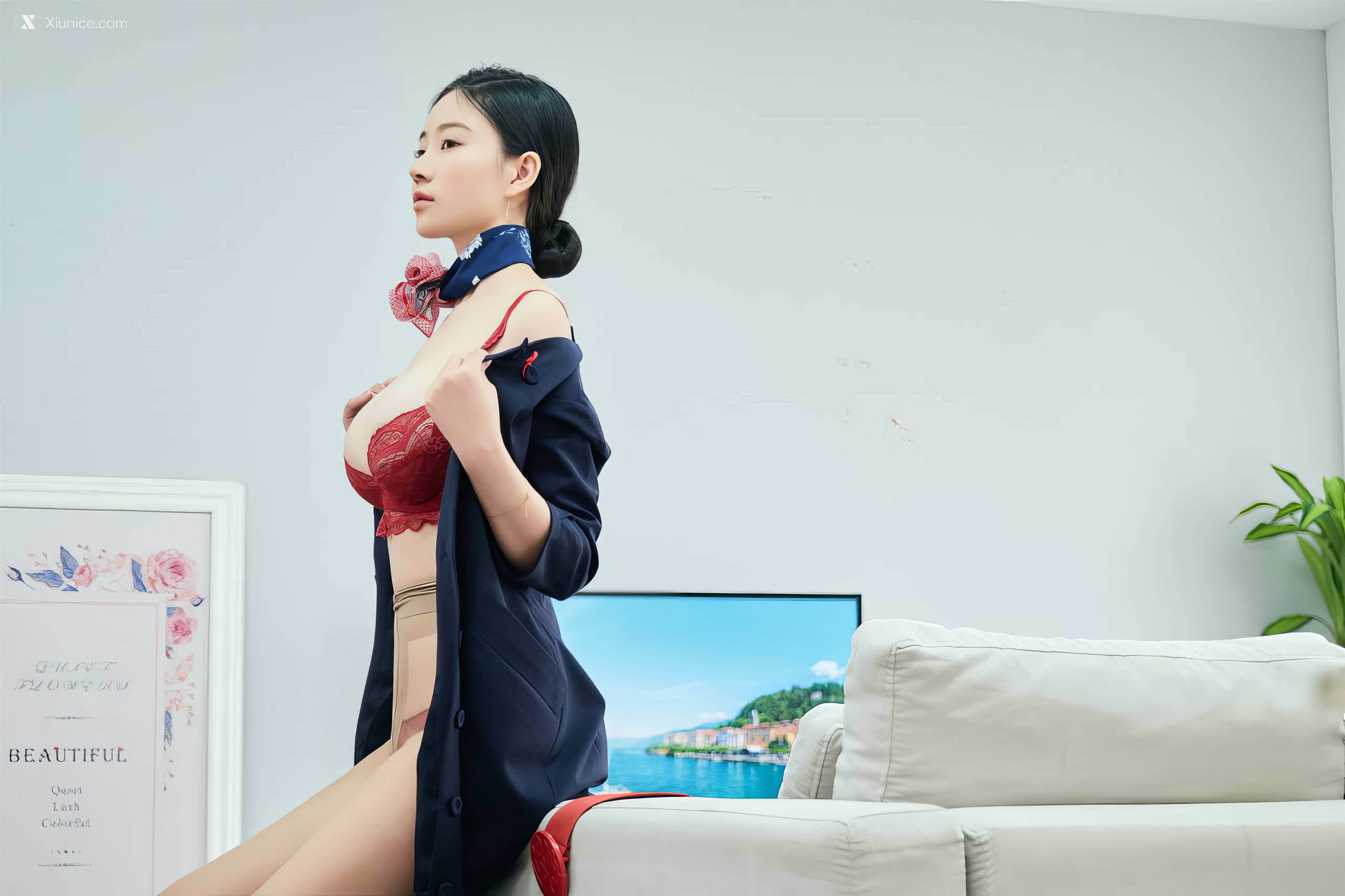 Coser 年年Nnian 空姐 119