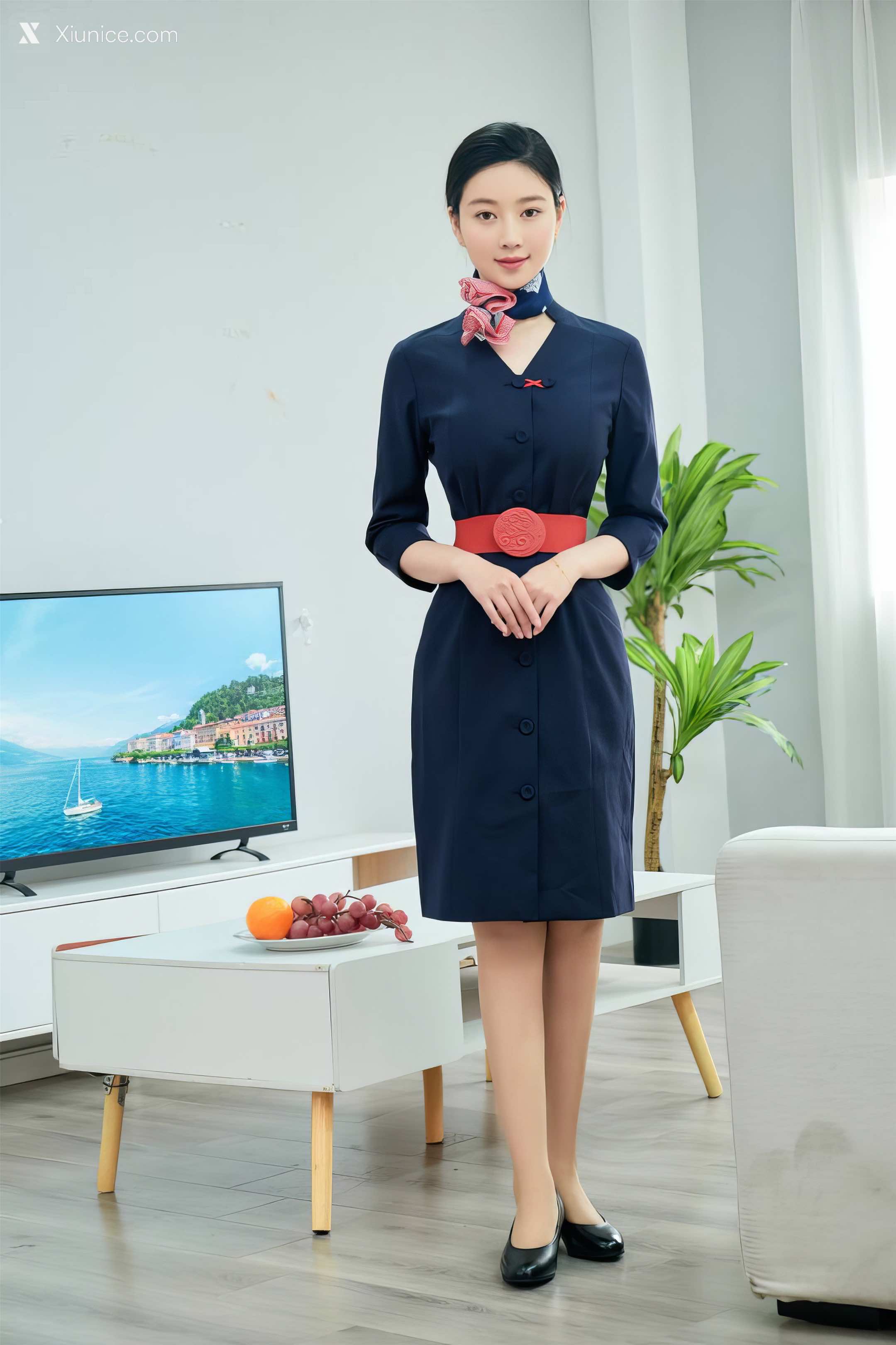 Coser 年年Nnian 空姐 53