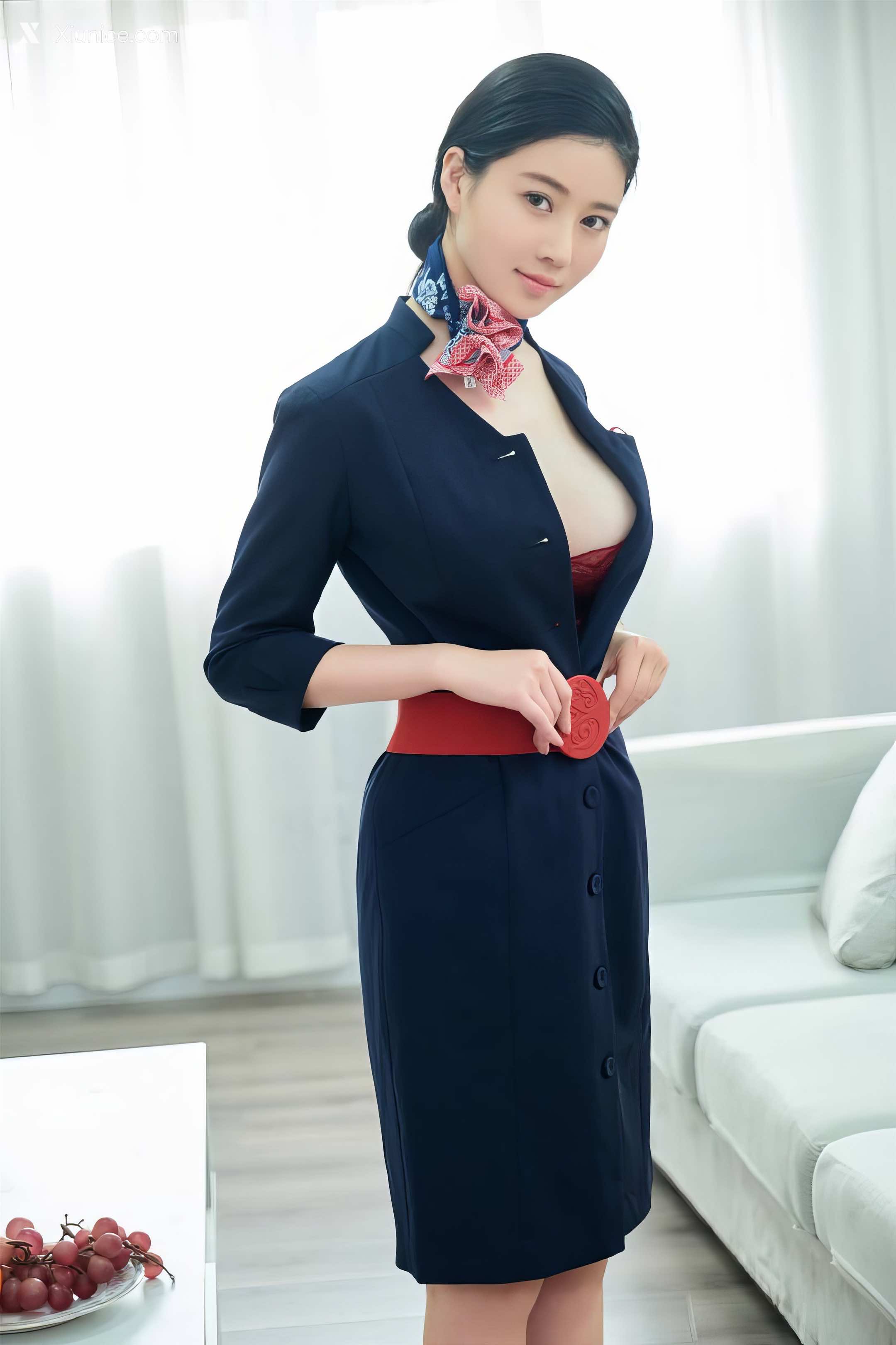 Coser 年年Nnian 空姐 59