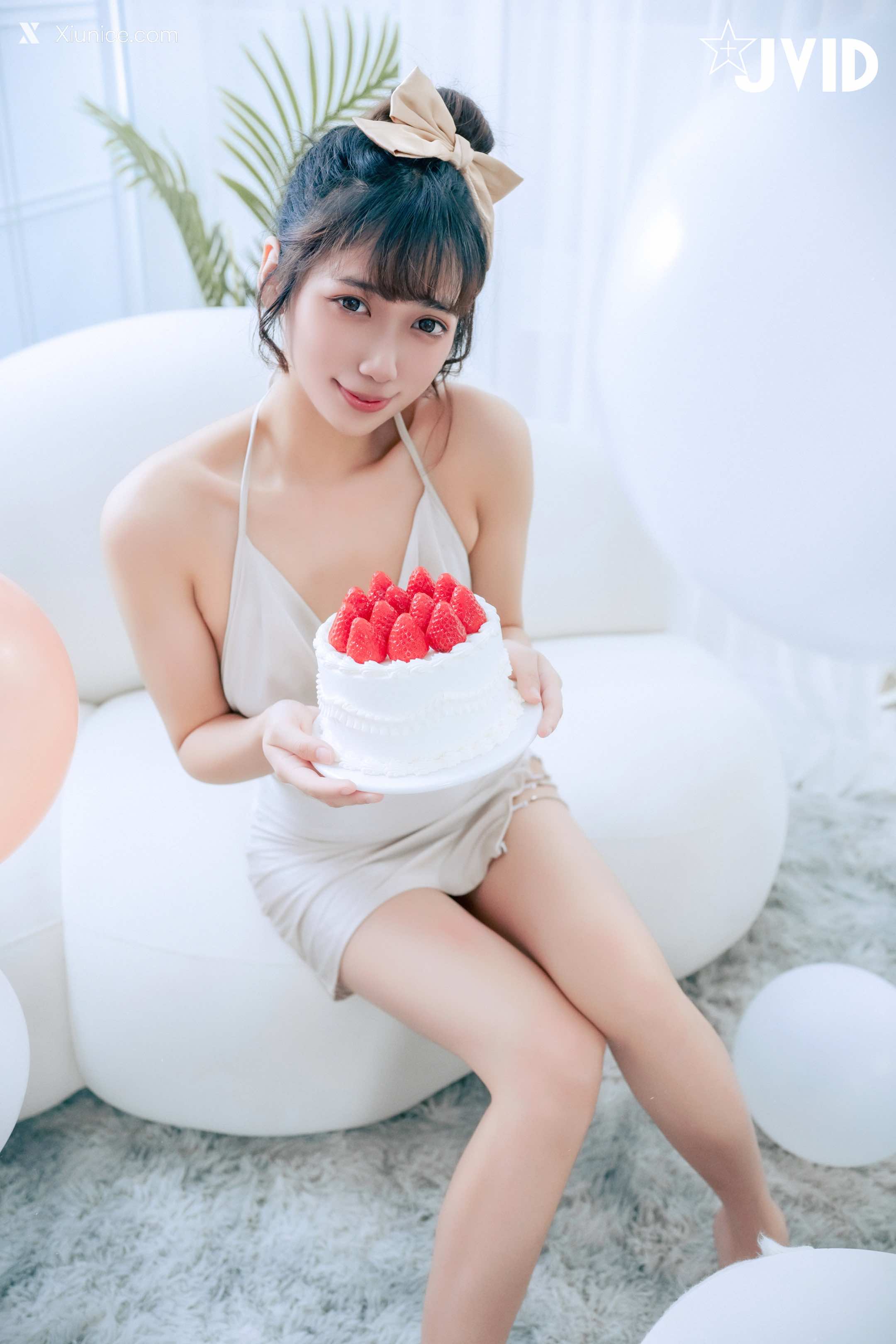 JVID 井野奈 & 肉包 X 色慾融合の閨蜜慶生派對 13