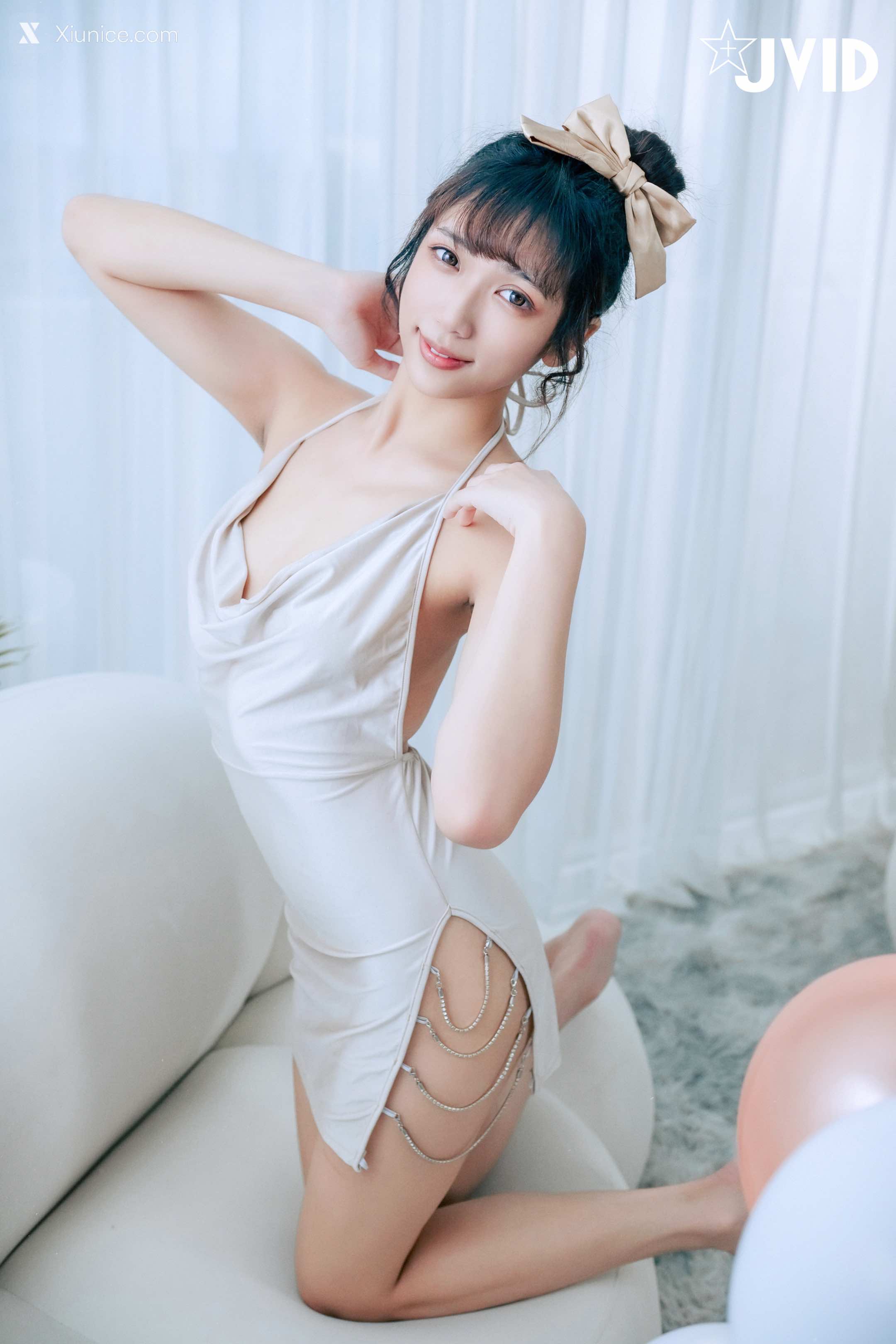 JVID 井野奈 & 肉包 X 色慾融合の閨蜜慶生派對 16