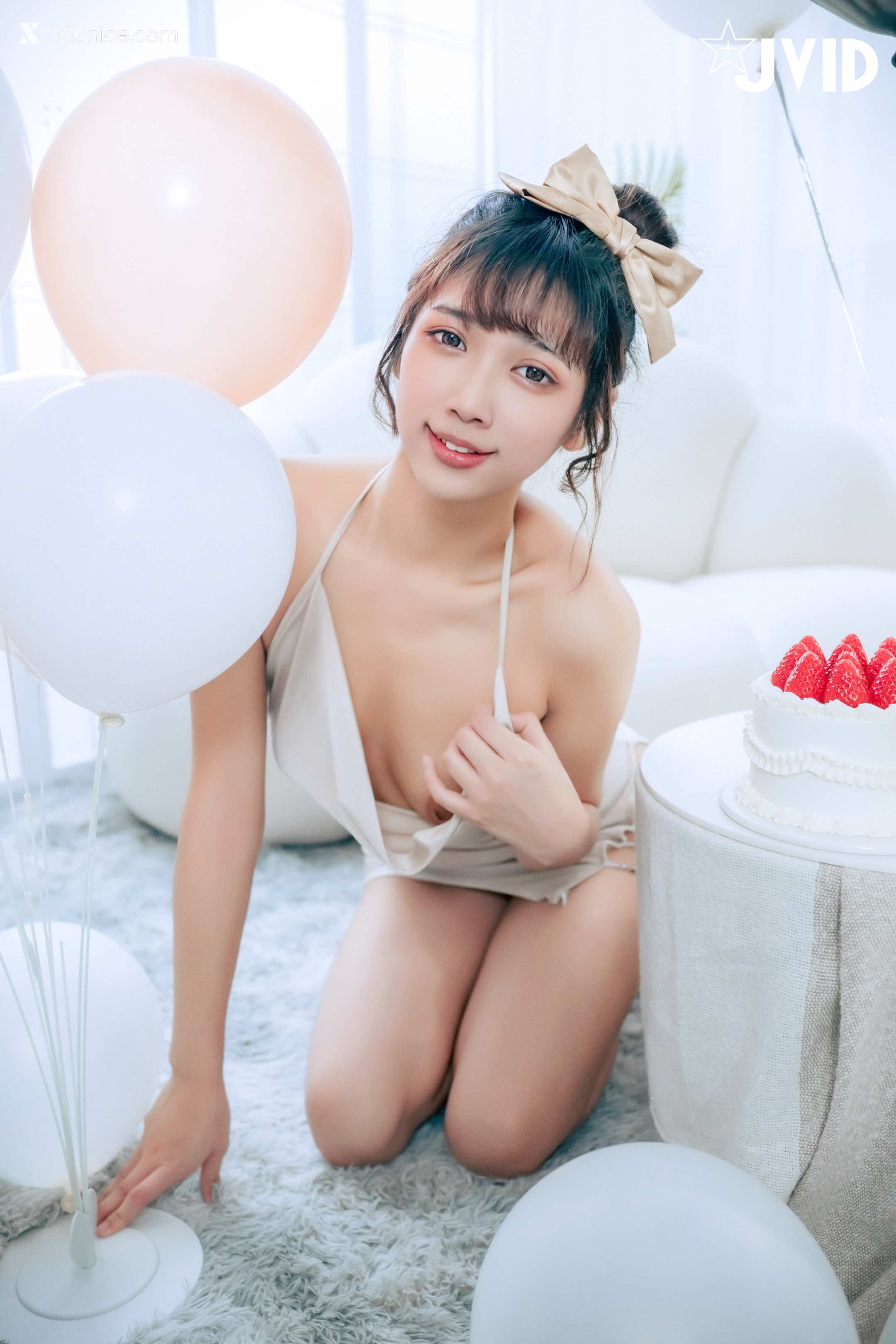 JVID 井野奈 & 肉包 X 色慾融合の閨蜜慶生派對 20