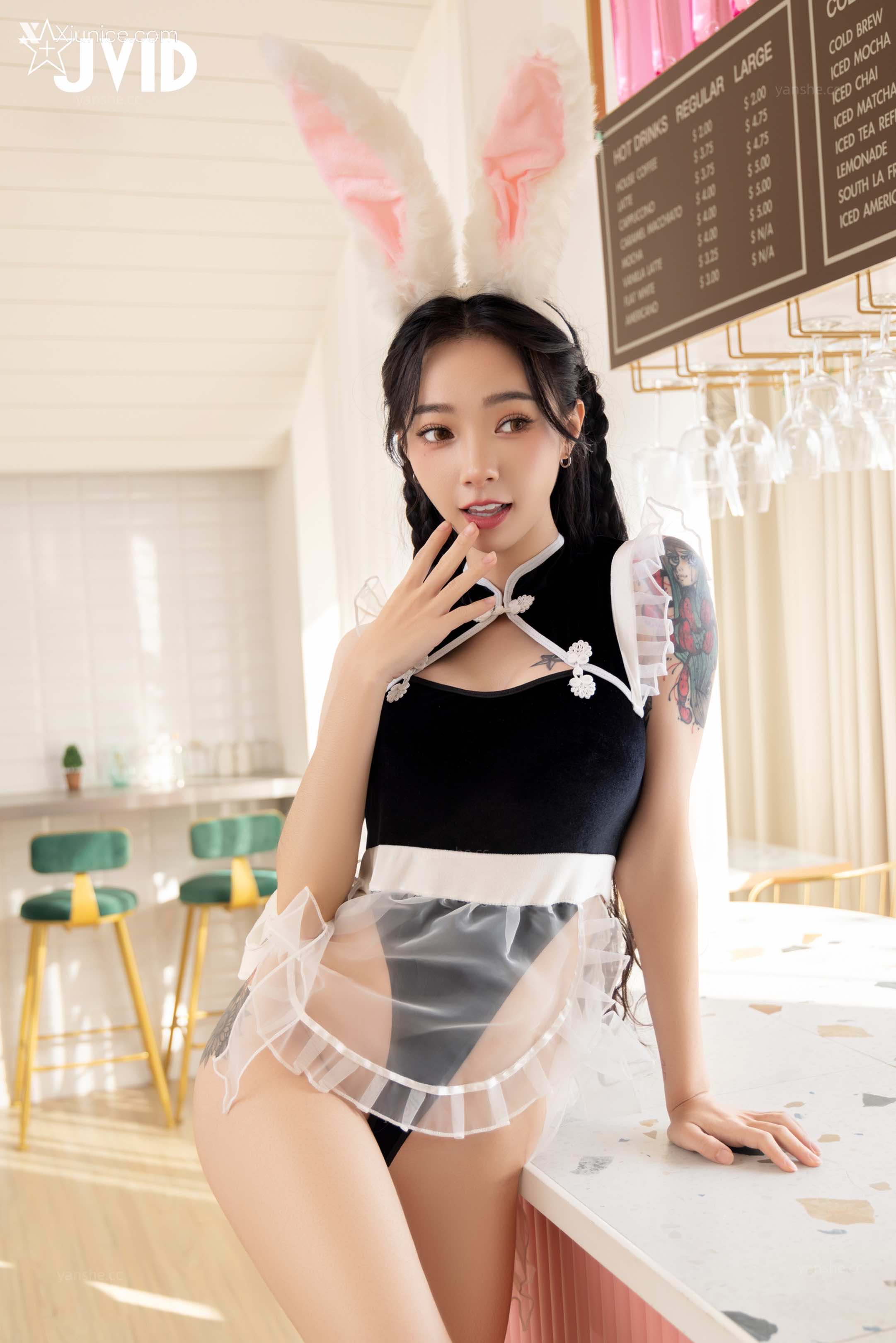 JVID 可爱女仆的一流服务 85