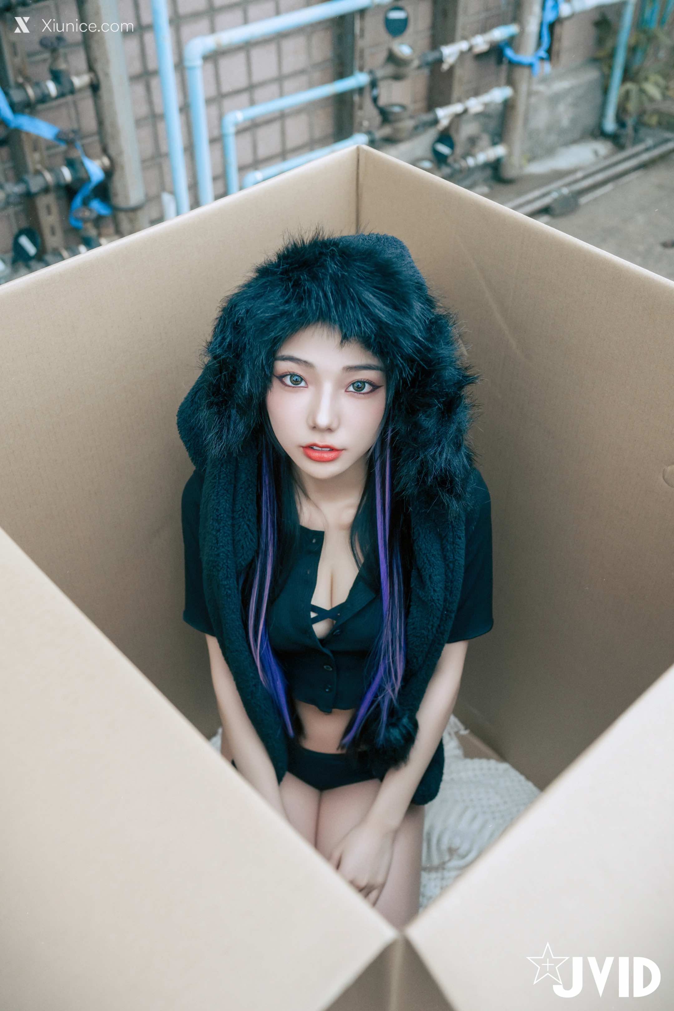 JVID 啾啾 牛奶成功收編冶豔的黑貓娘 161