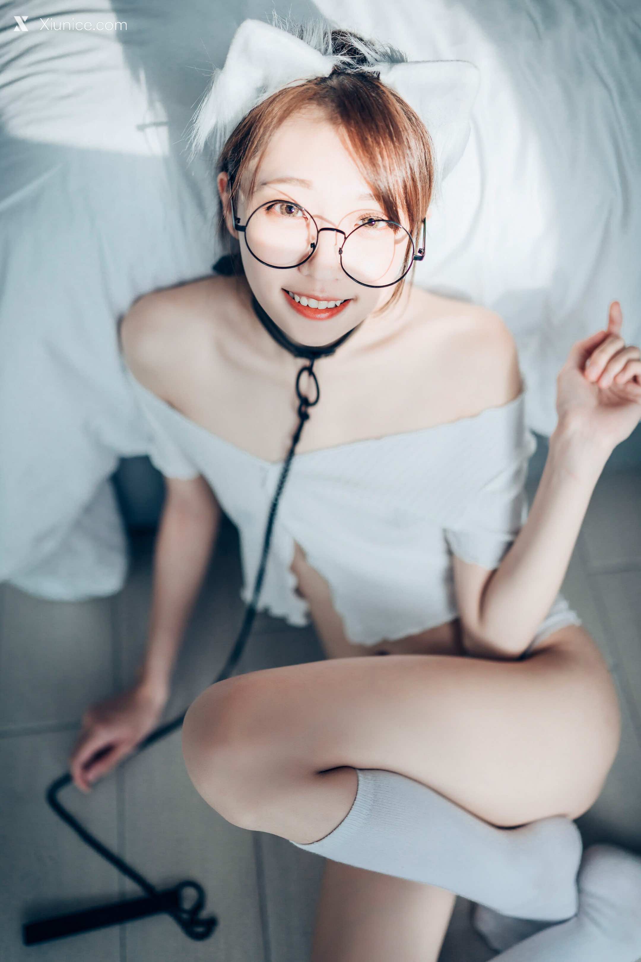 JVID 妍妍 Angel 女孩在trasmart制服與眼鏡 107