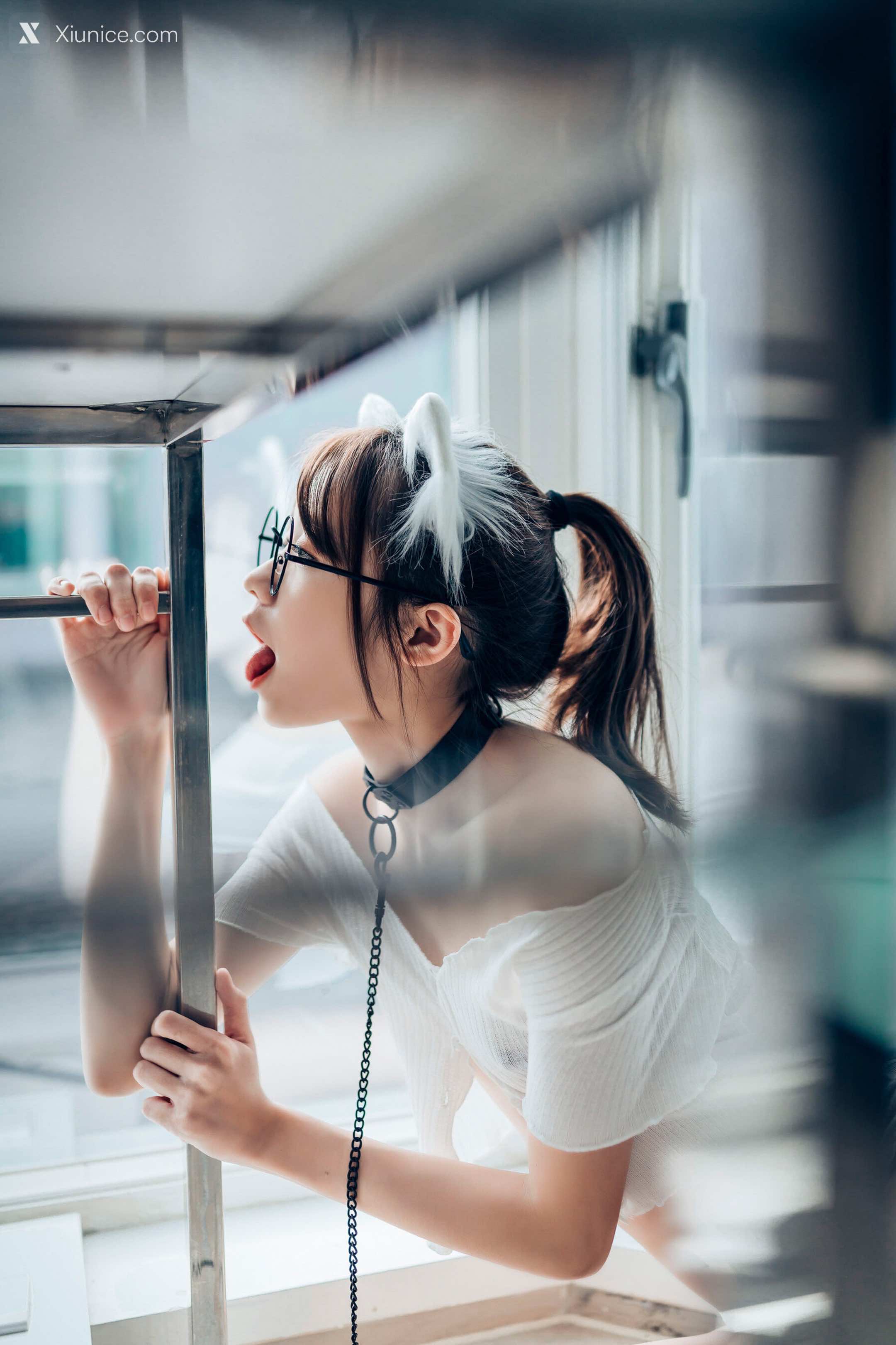 JVID 妍妍 Angel 女孩在trasmart制服與眼鏡 83