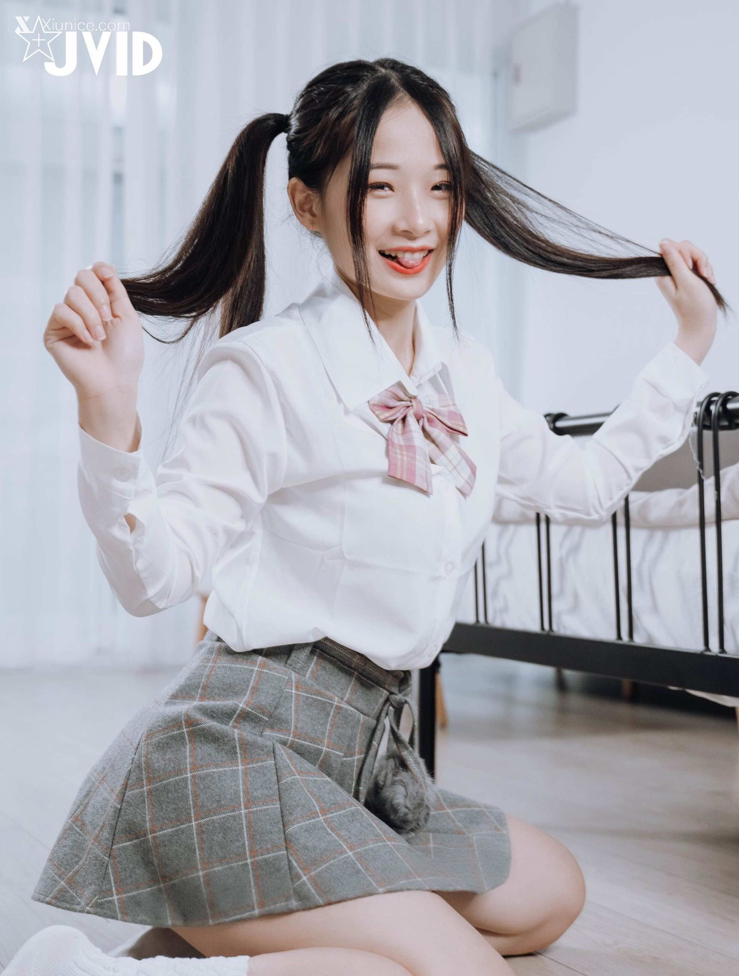 JVID 婕咪 Juice 雙馬尾制服女孩 1