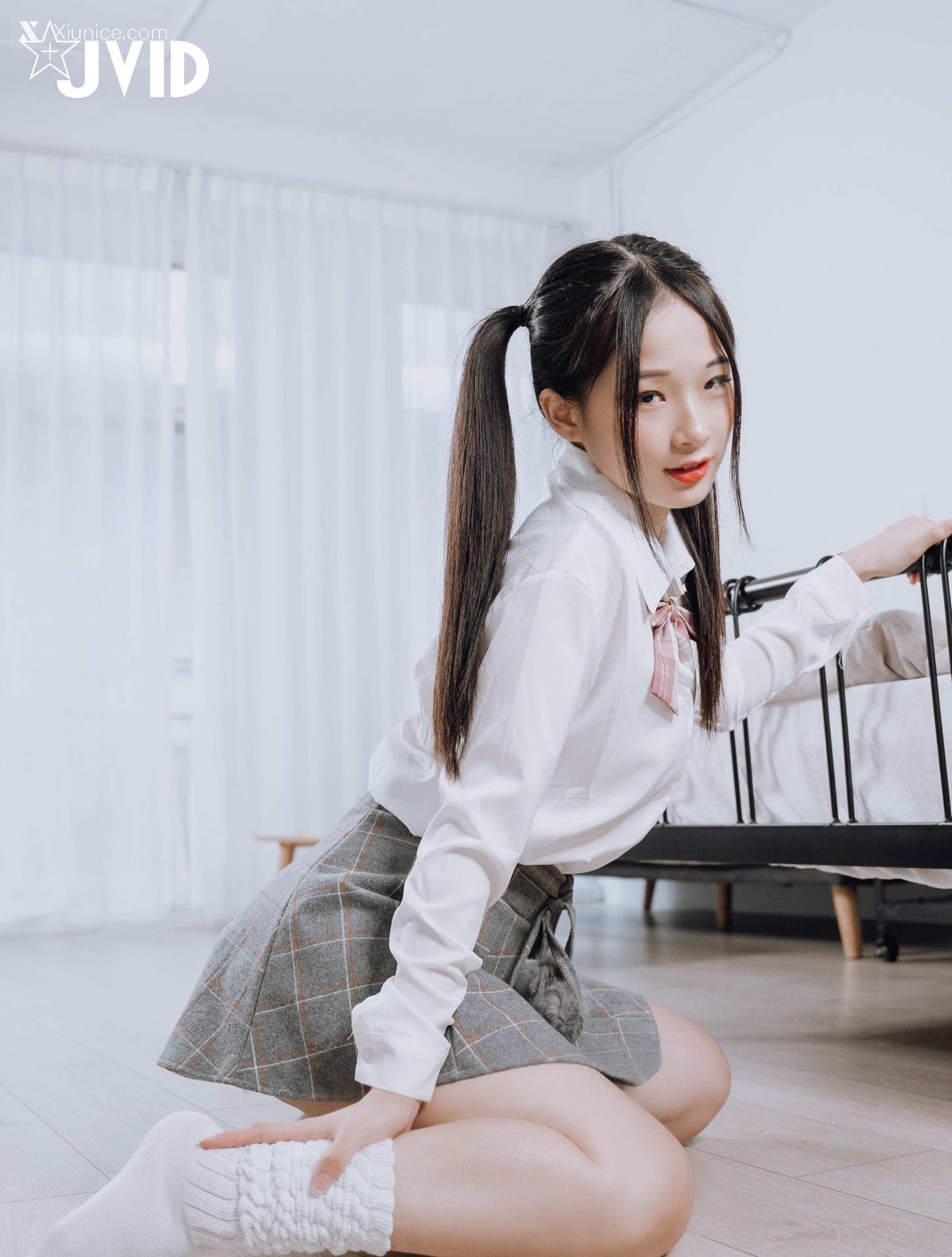 JVID 婕咪 Juice 雙馬尾制服女孩 10