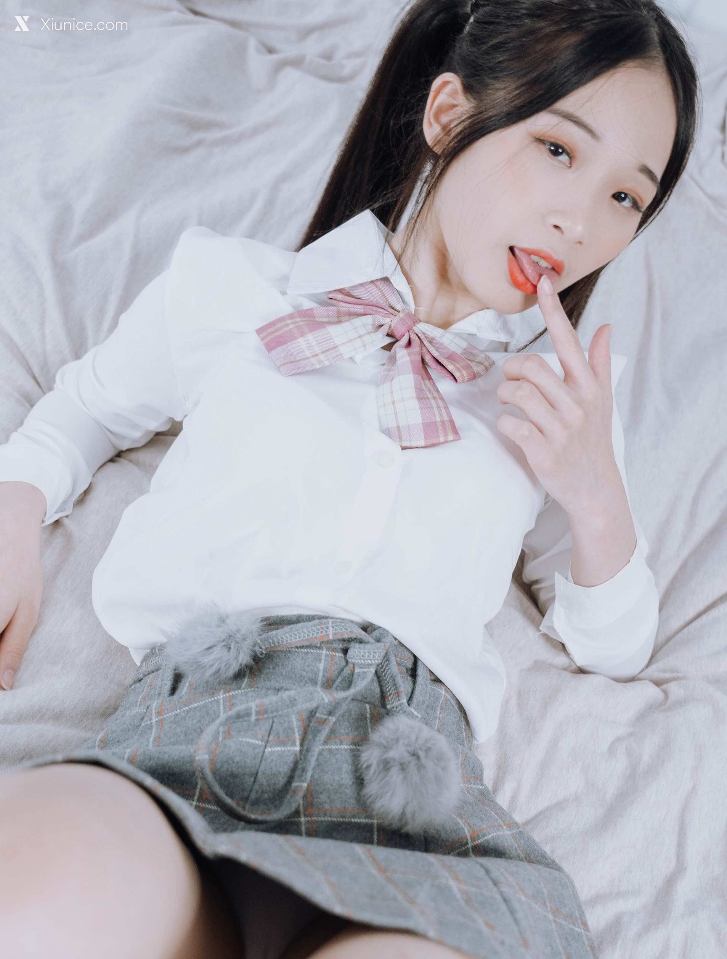 JVID 婕咪 Juice 雙馬尾制服女孩 18