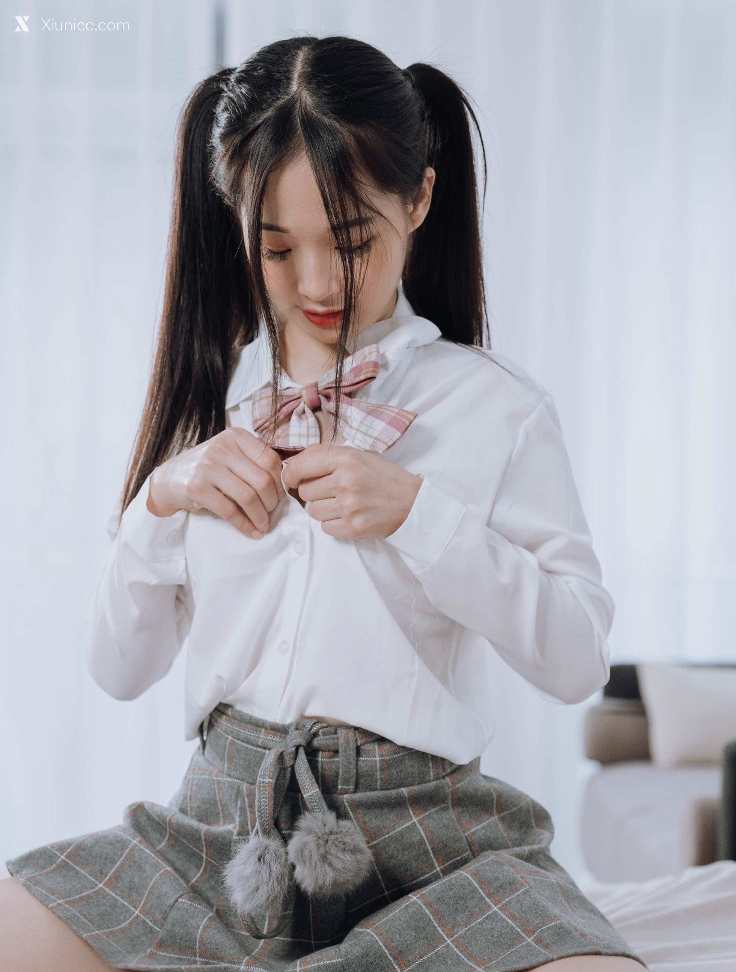 JVID 婕咪 Juice 雙馬尾制服女孩 22