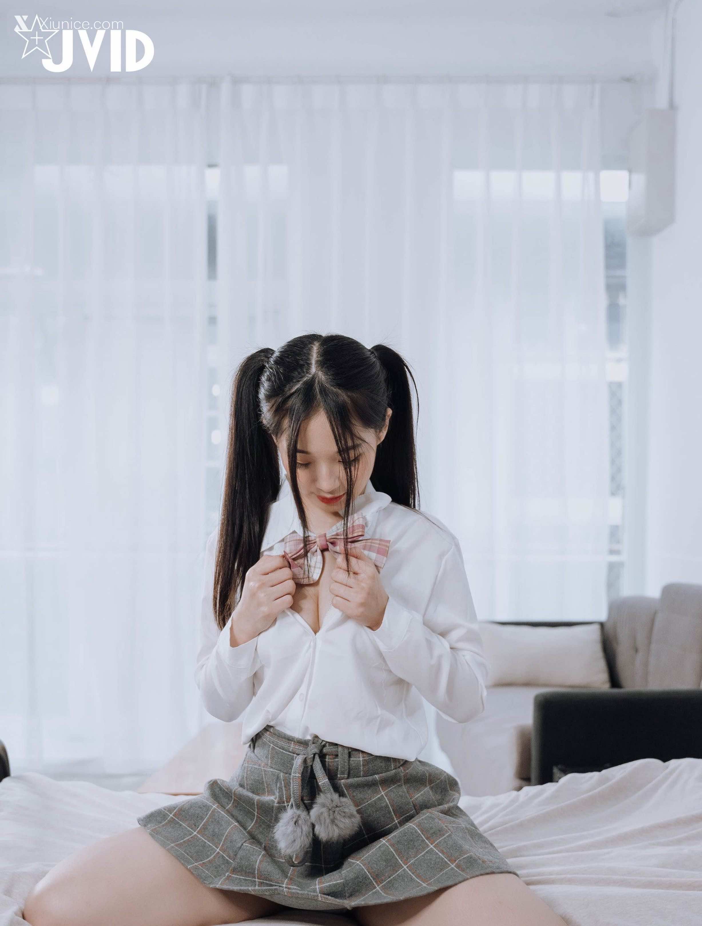 JVID 婕咪 Juice 雙馬尾制服女孩 23