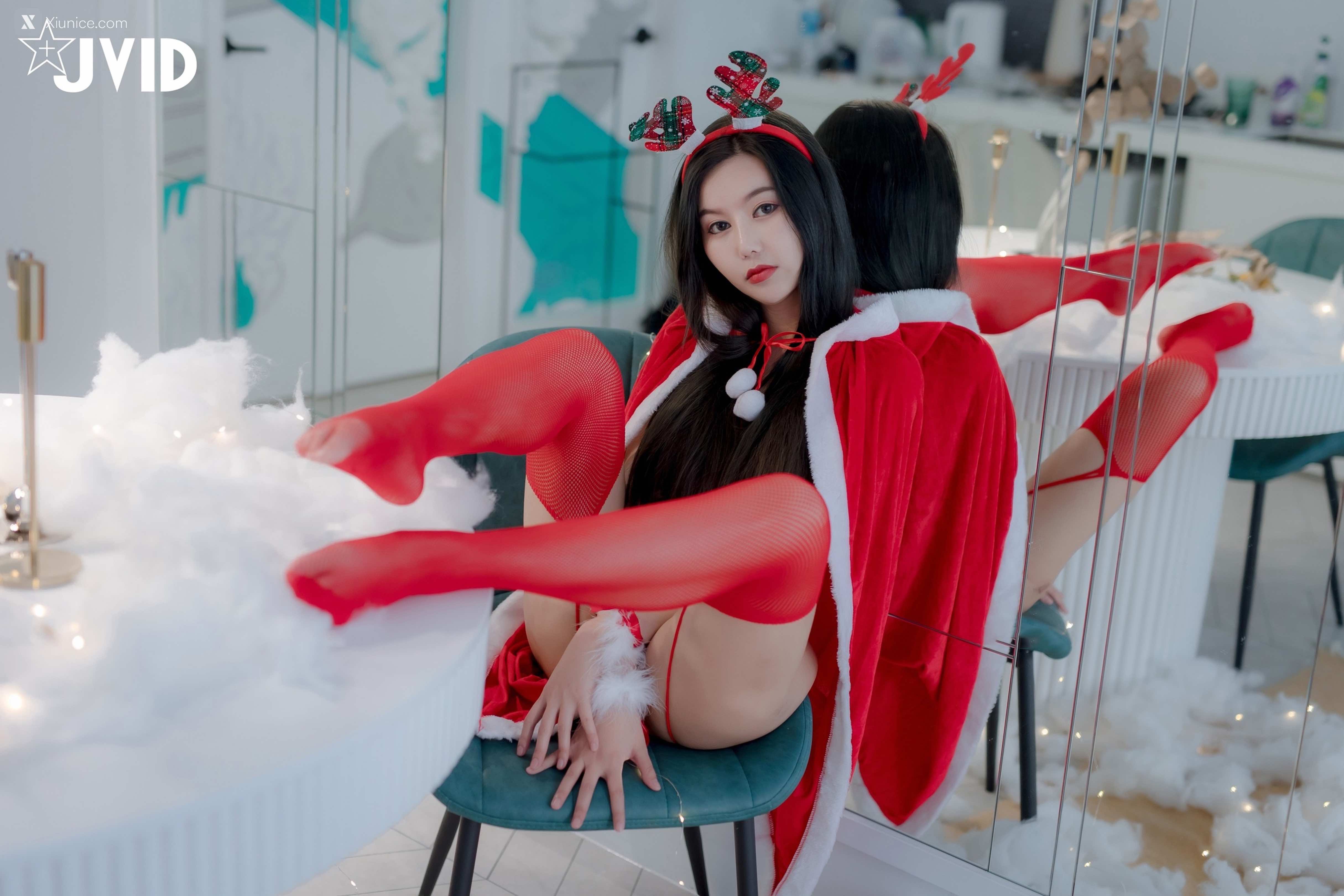JVID 木木森 MuMu Sexy Christmas Party 17