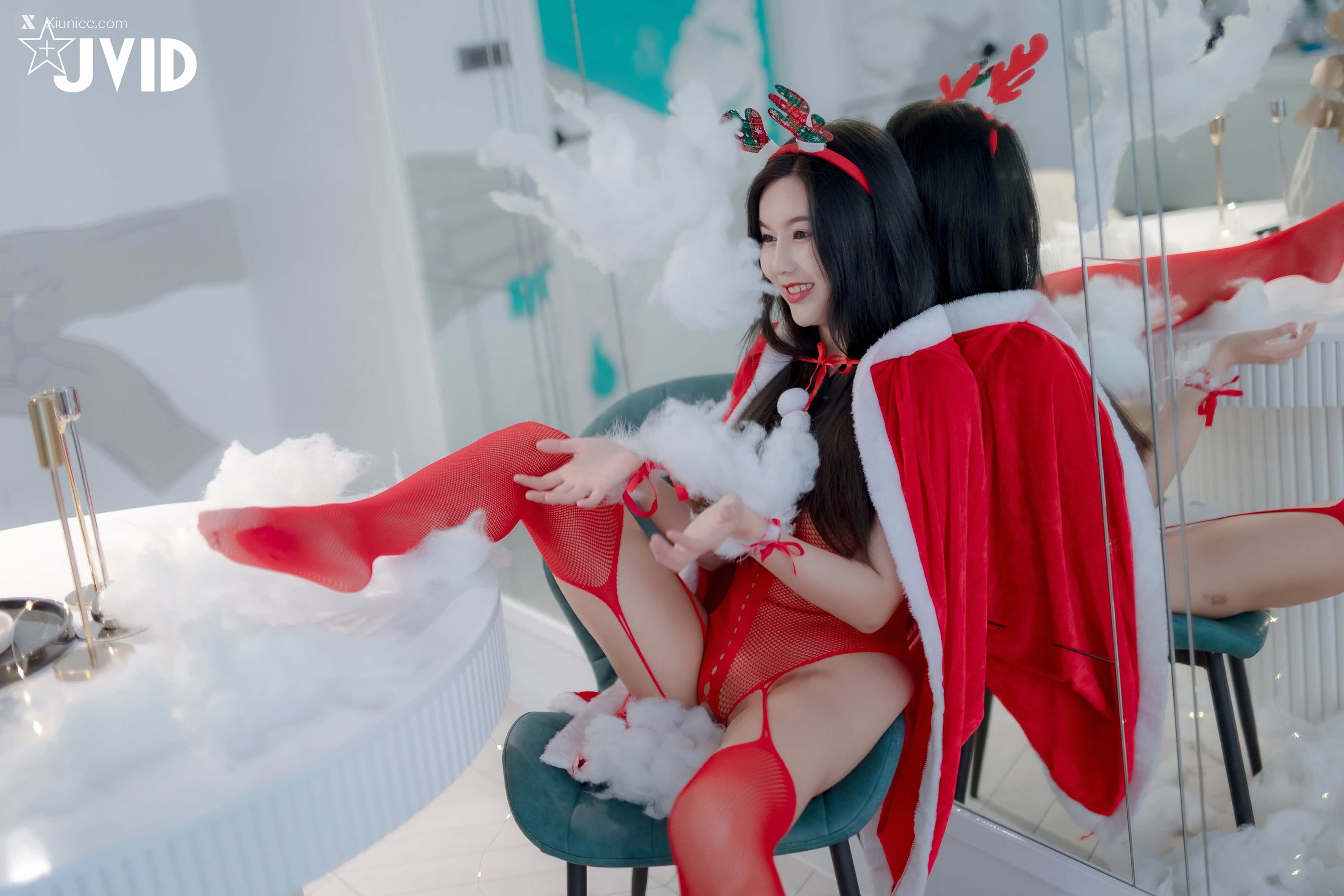 JVID 木木森 MuMu Sexy Christmas Party 19