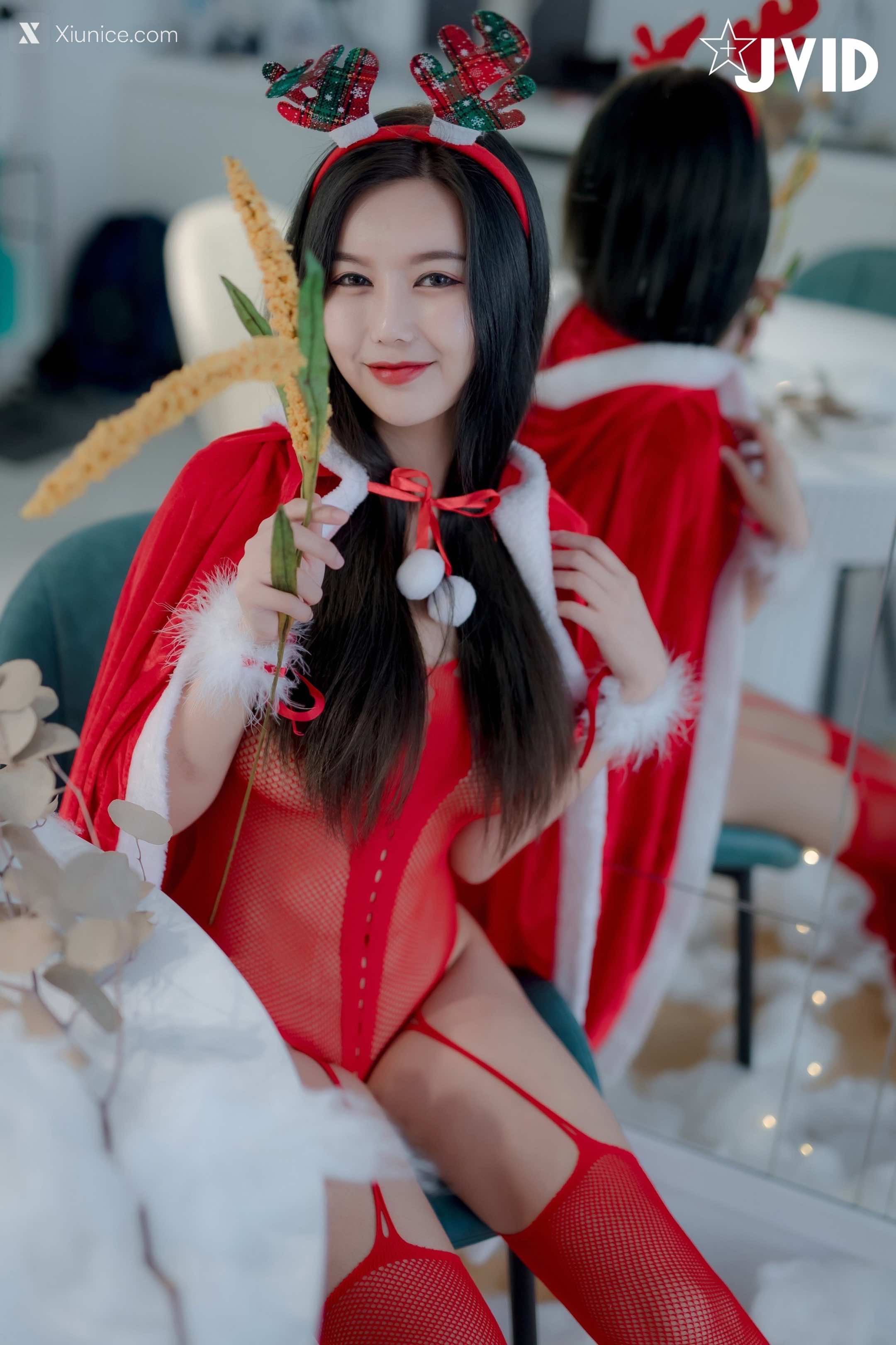JVID 木木森 MuMu Sexy Christmas Party 9