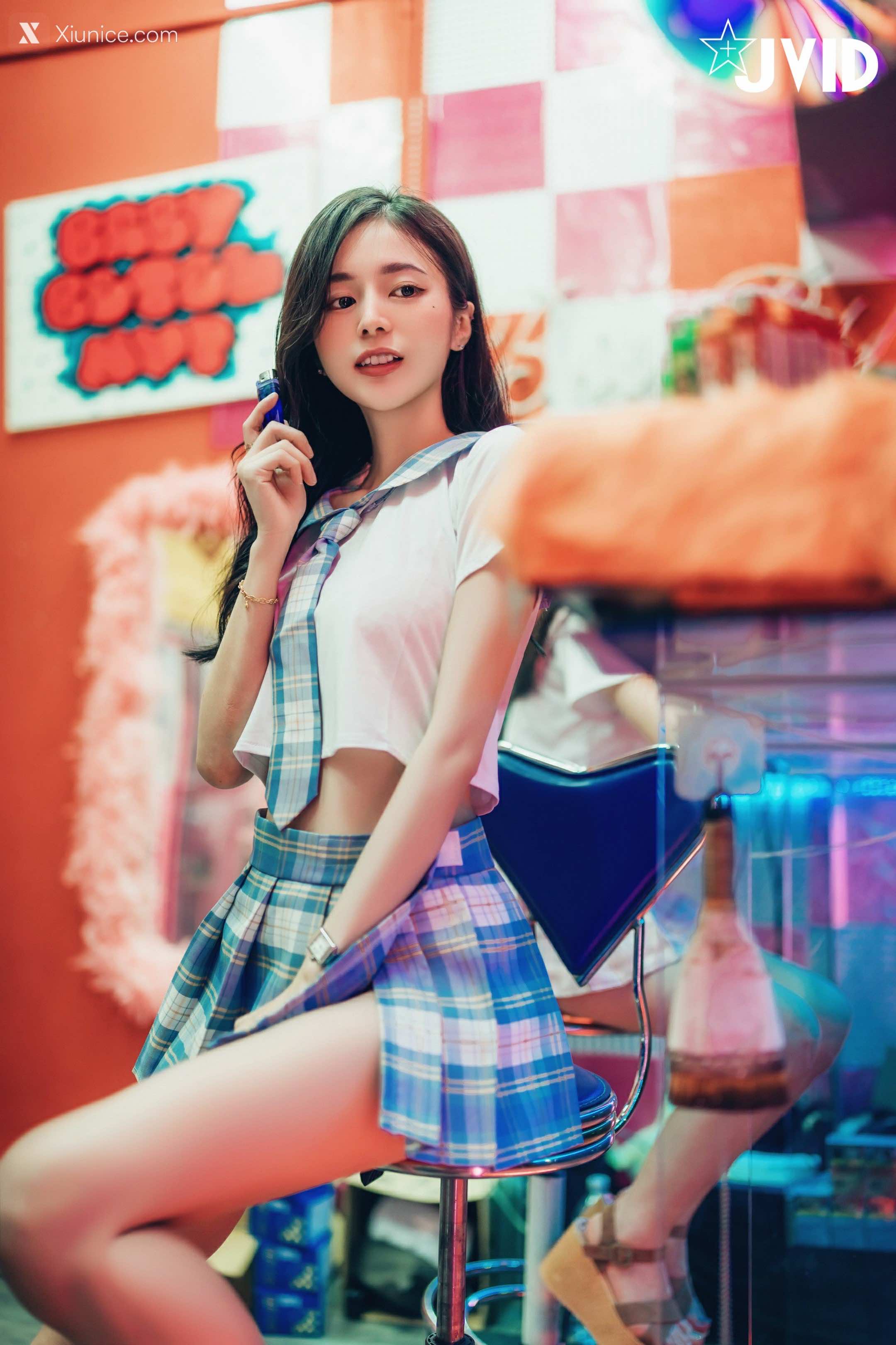 JVID 辰辰&胎尼 檳榔西施情色妄想 26