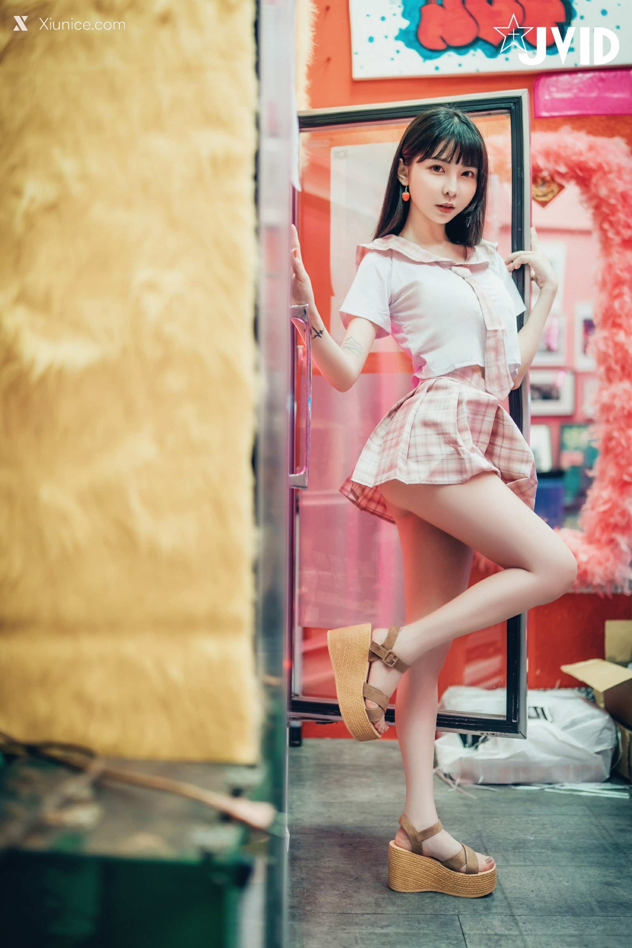JVID 辰辰&胎尼 檳榔西施情色妄想 39