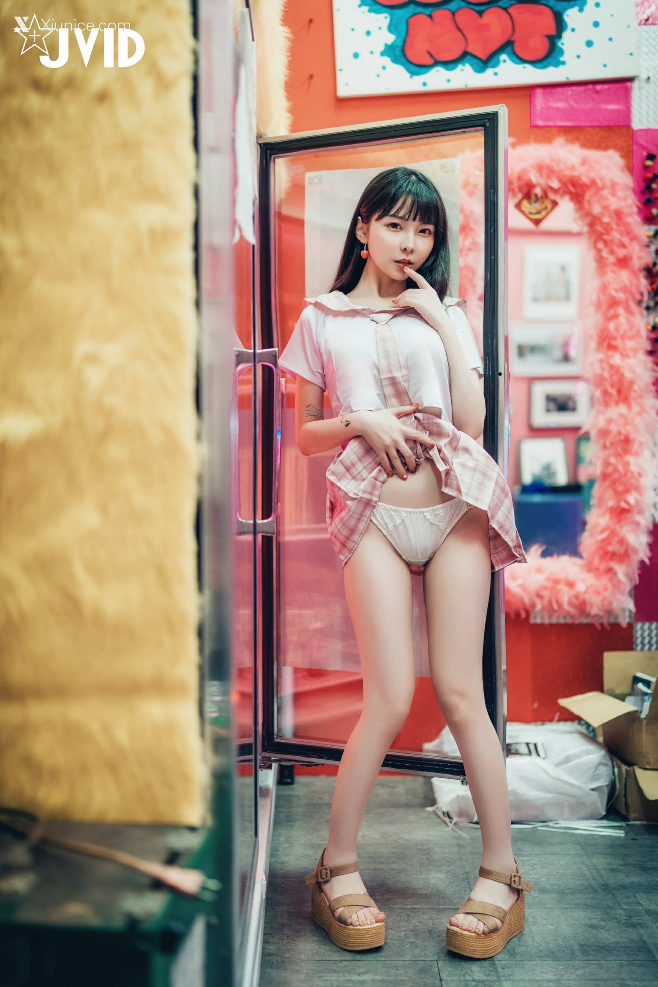 JVID 辰辰&胎尼 檳榔西施情色妄想 40