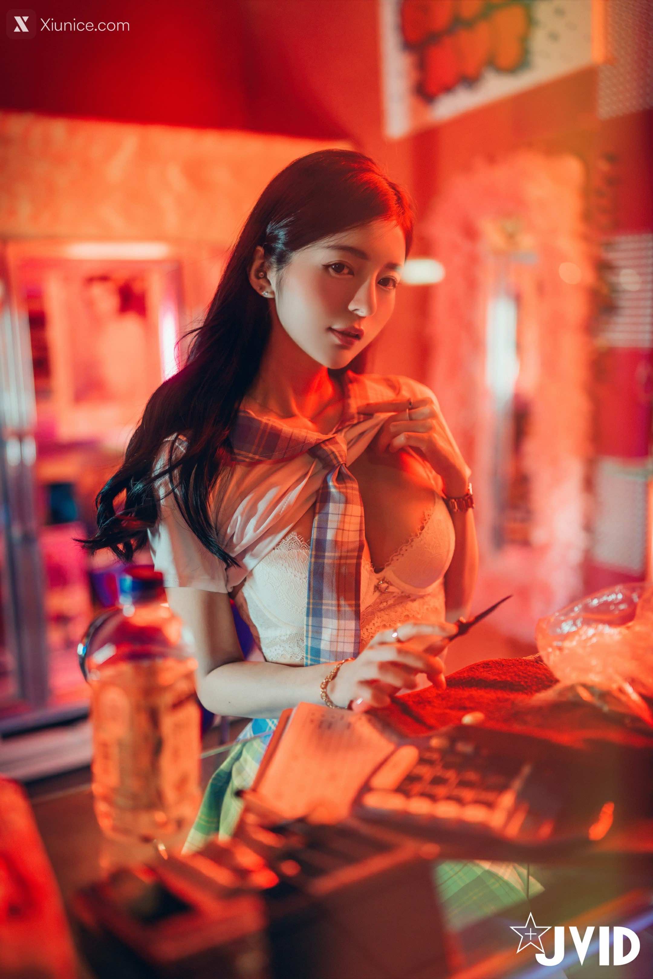 JVID 辰辰&胎尼 檳榔西施情色妄想 77