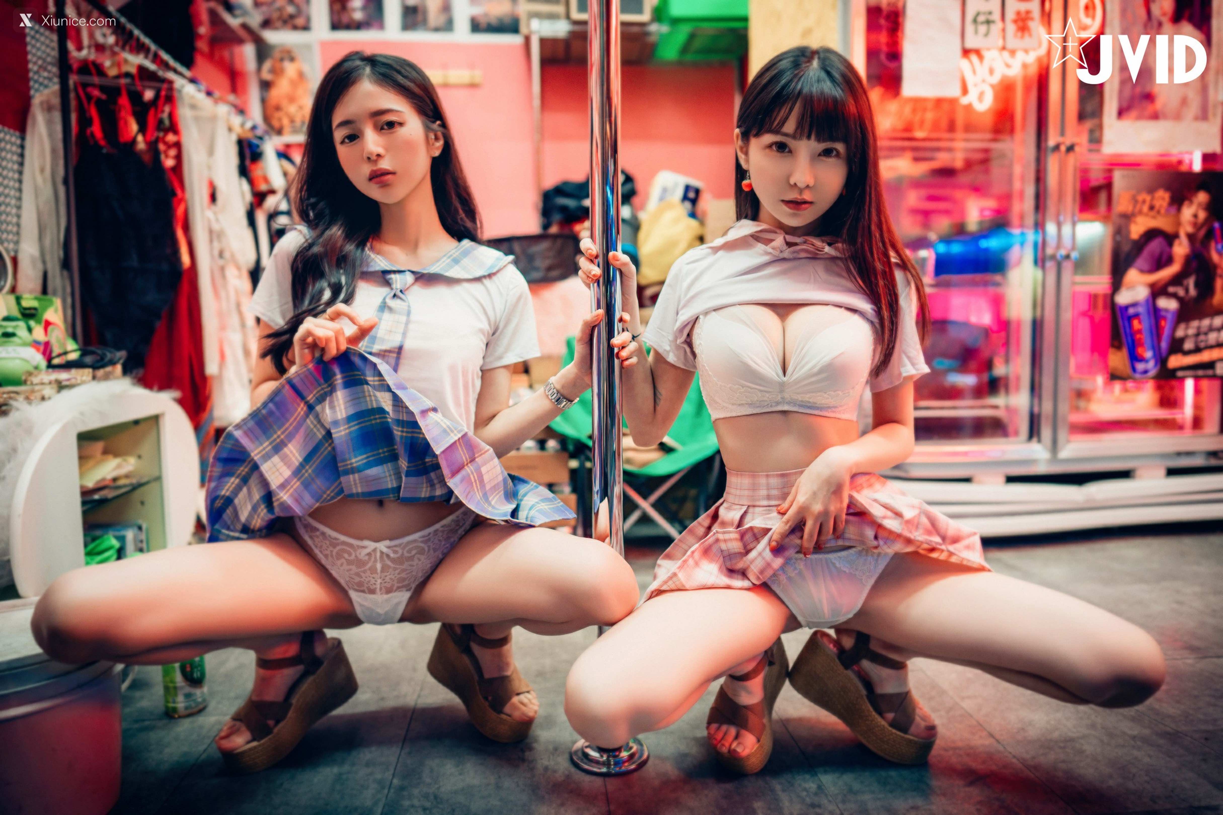 JVID 辰辰&胎尼 檳榔西施情色妄想 85