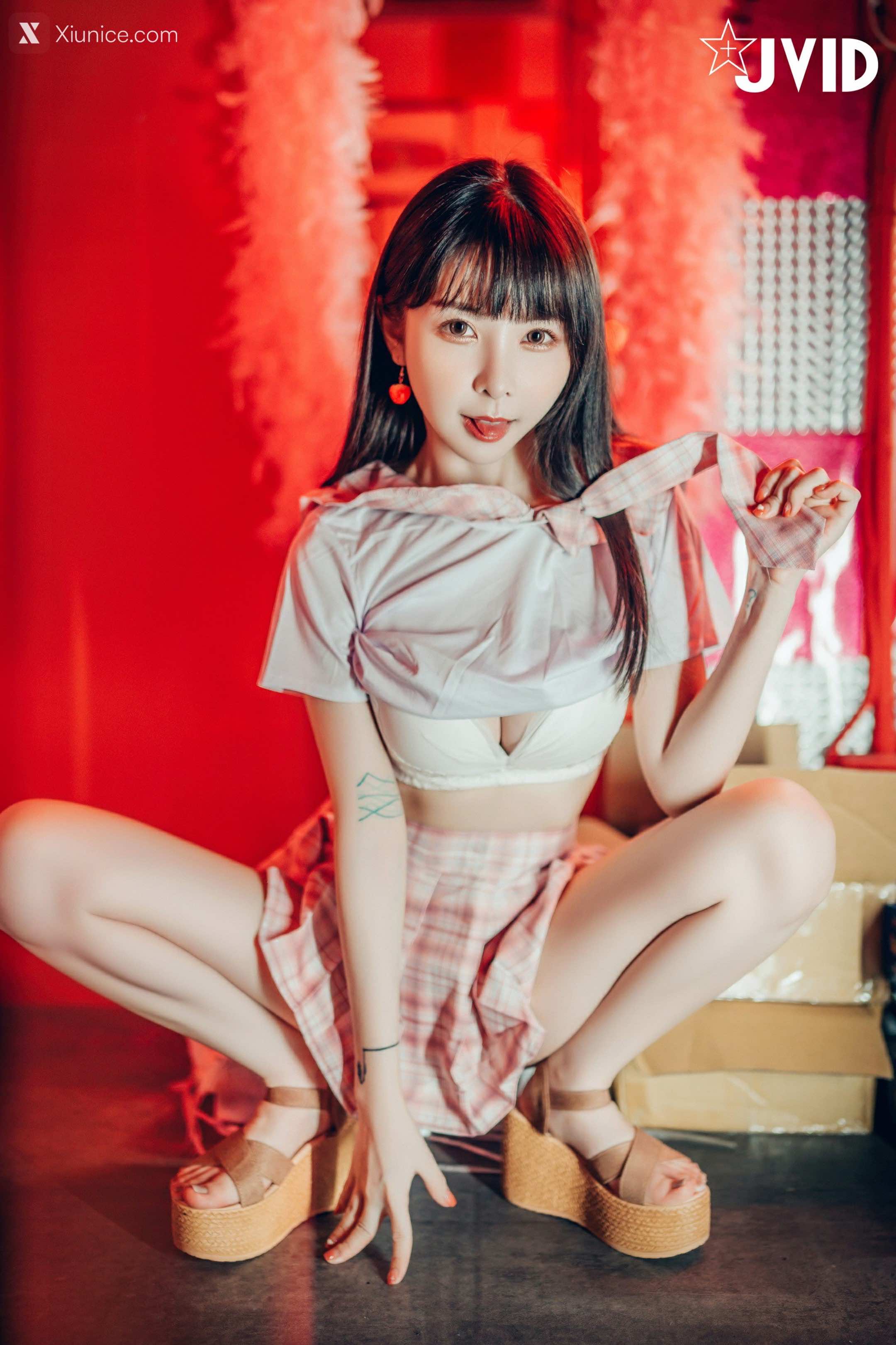 JVID 辰辰&胎尼 檳榔西施情色妄想 91