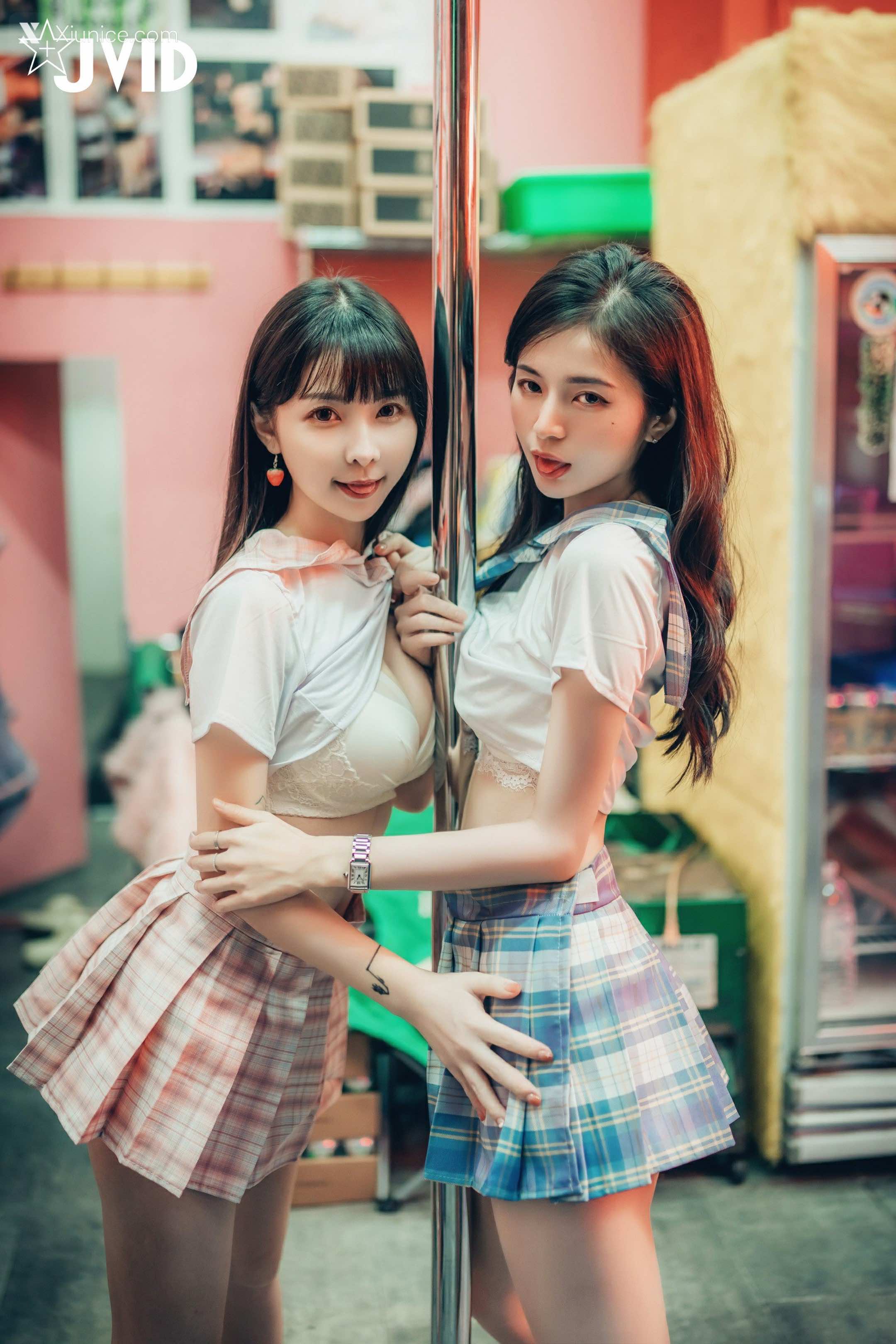 JVID 辰辰&胎尼 檳榔西施情色妄想 96