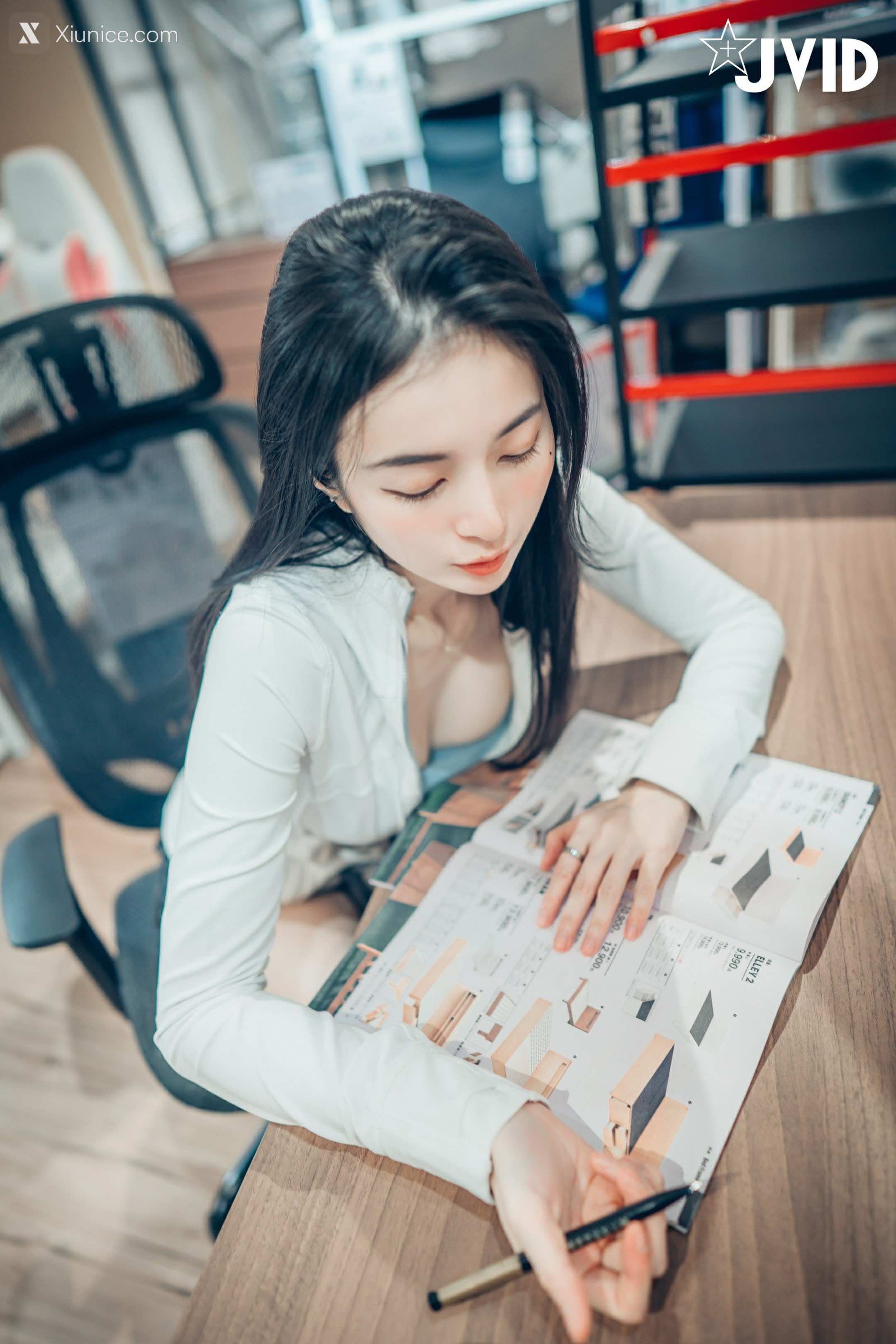 JVID 辰辰 我的暴露狂女同事 128