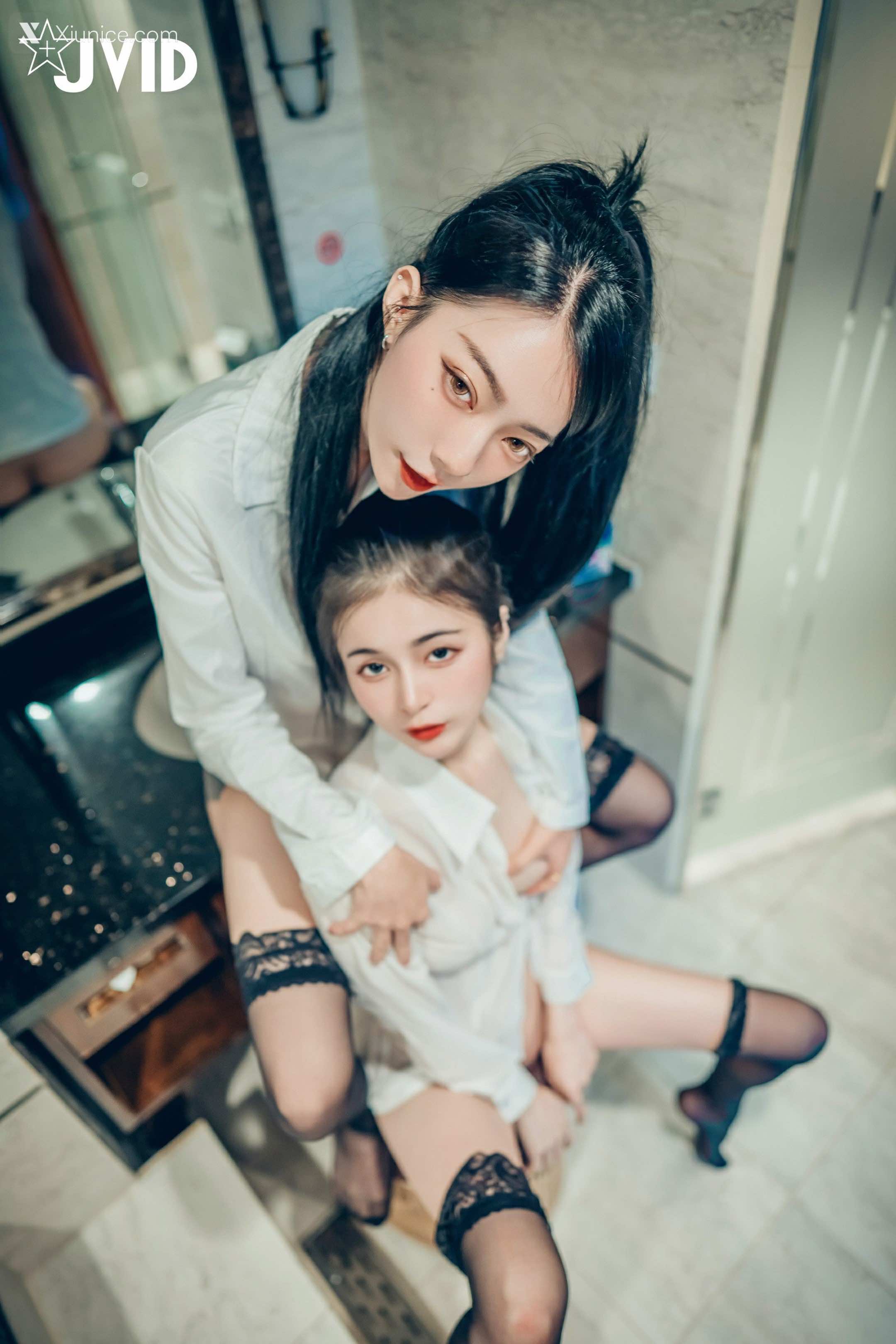 JVID 飘&辰辰 磨豆腐口交愛撫騎乘 151