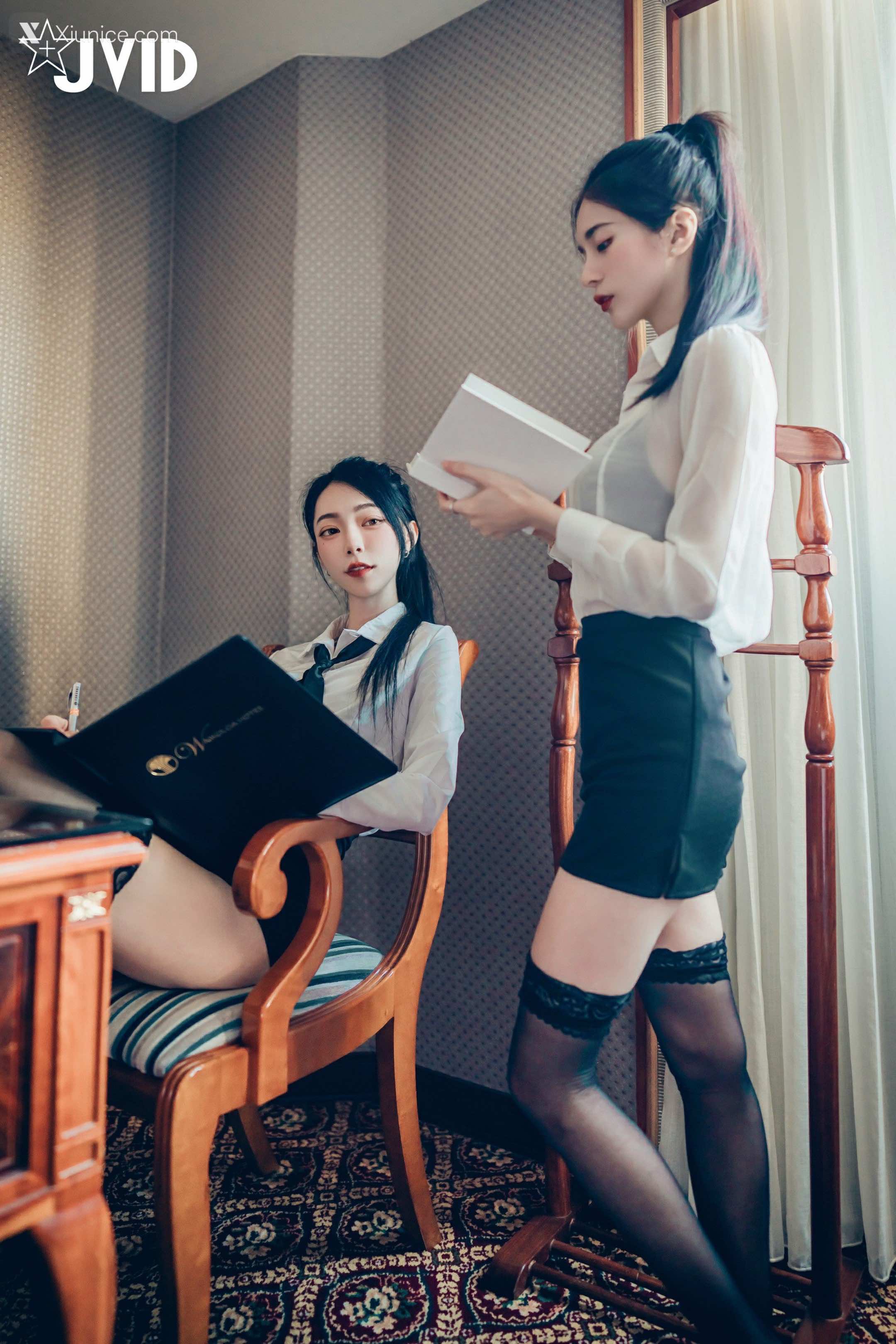 JVID 飘&辰辰 磨豆腐口交愛撫騎乘 171