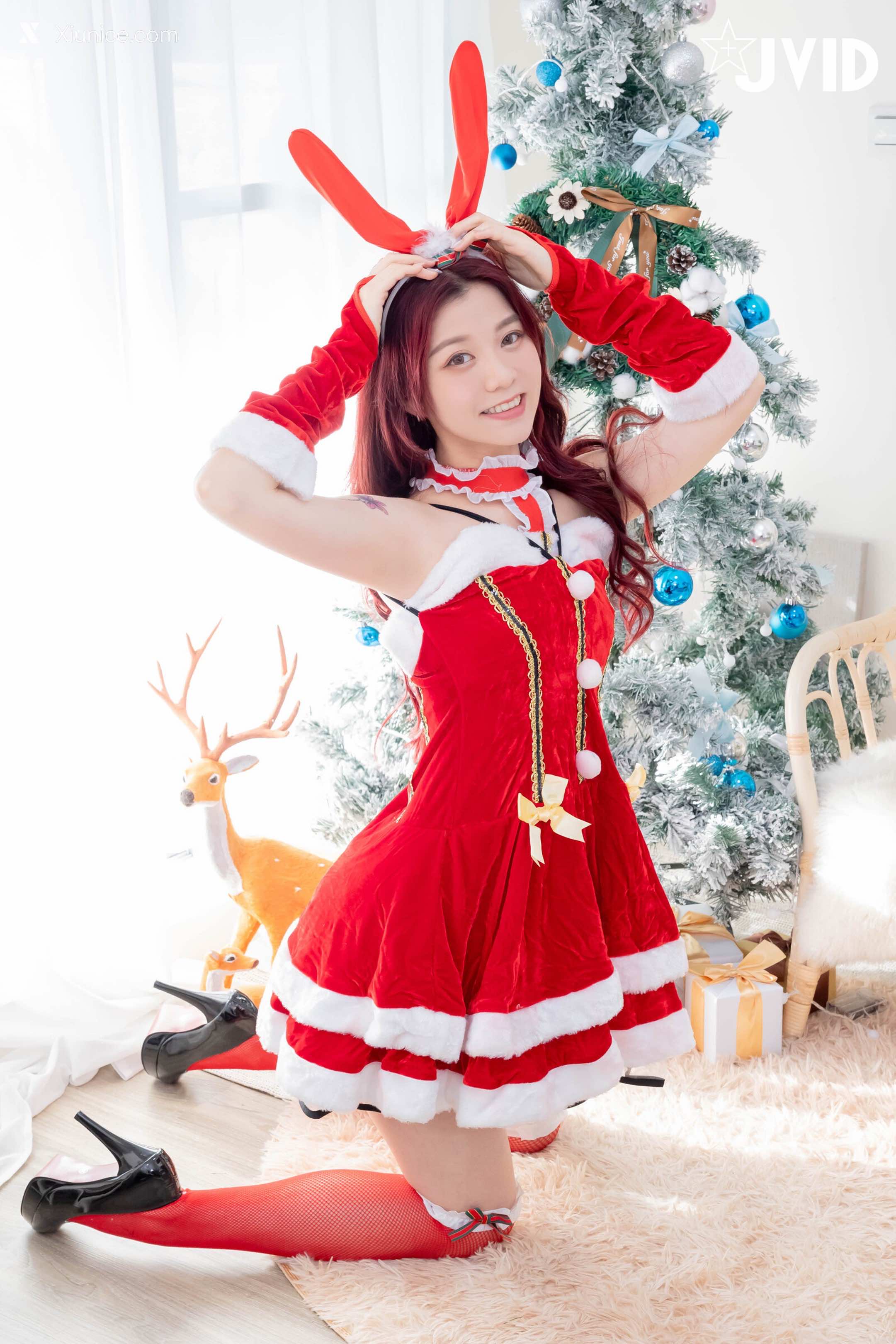JVID Caroline 卡洛琳 聖誕性感禮 49