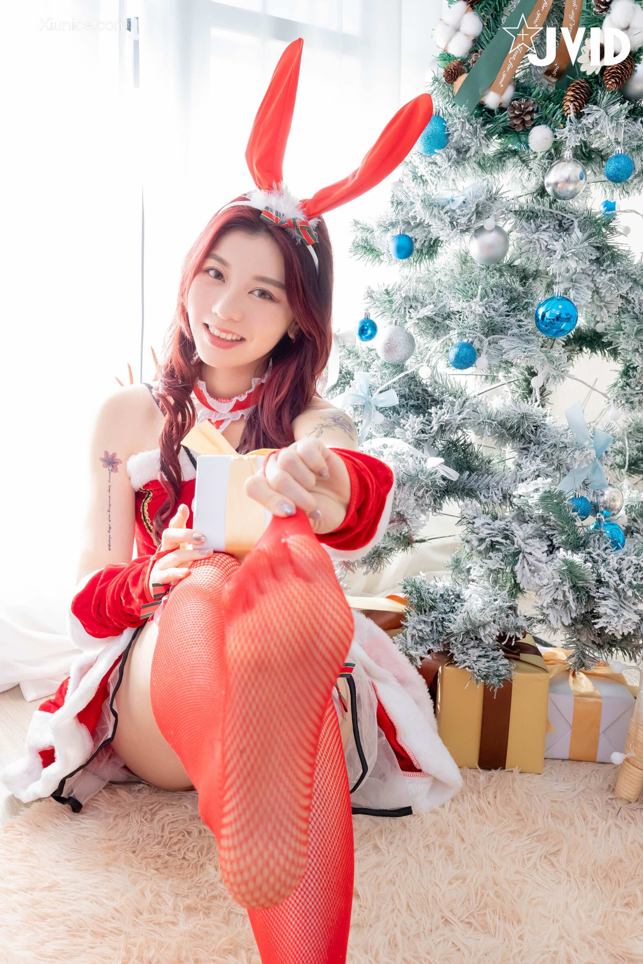 JVID Caroline 卡洛琳 聖誕性感禮 52