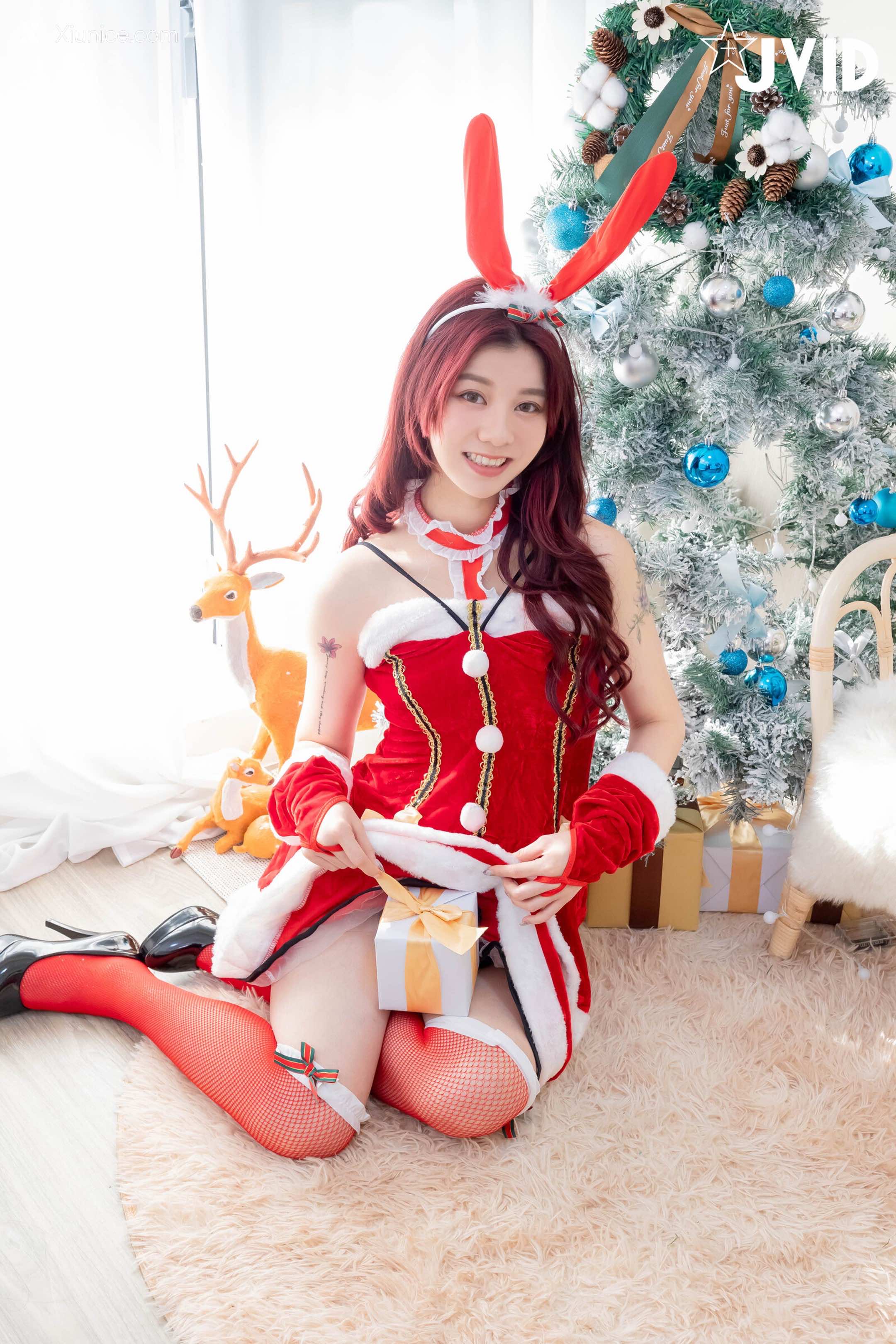 JVID Caroline 卡洛琳 聖誕性感禮 62