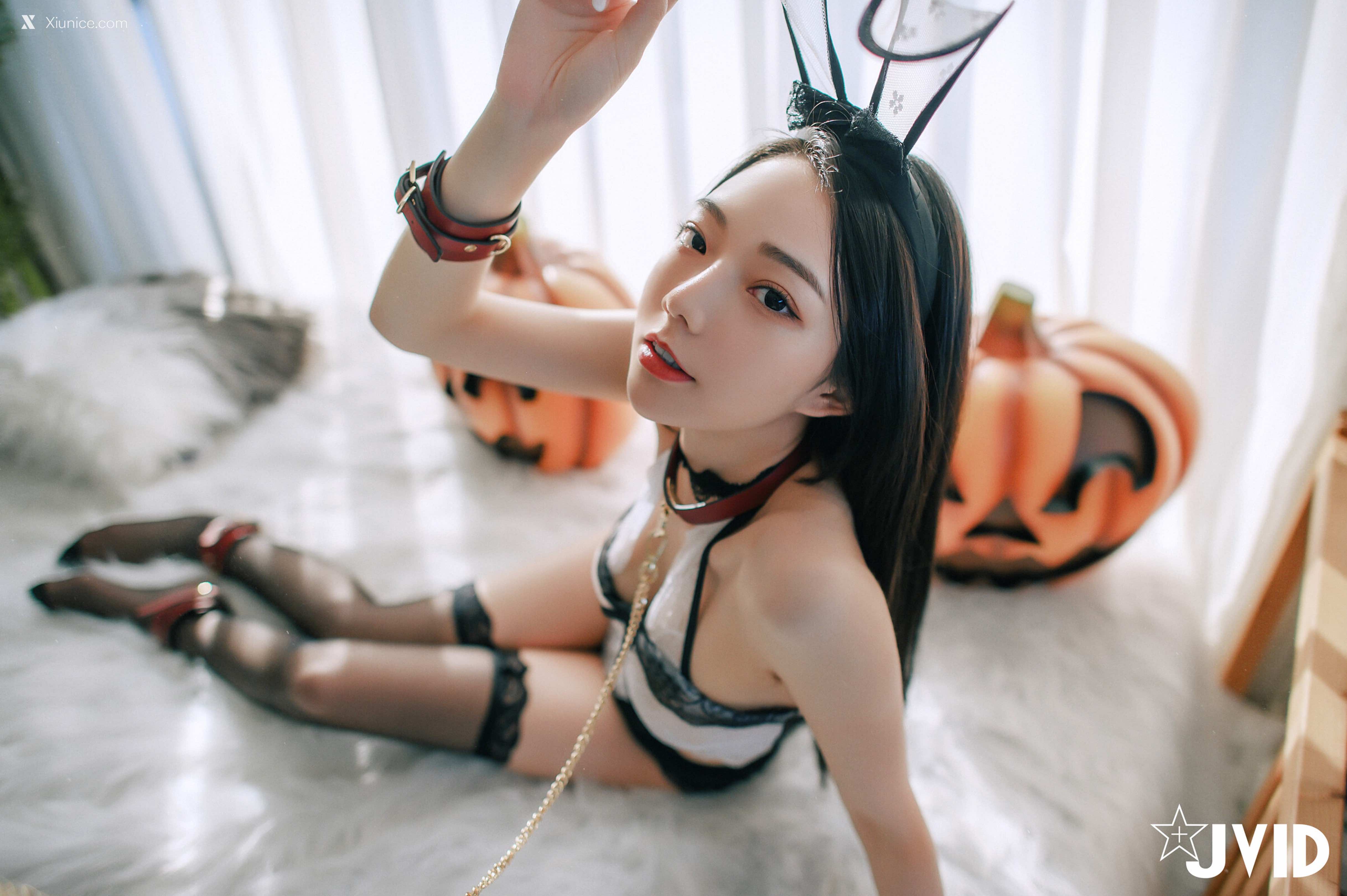 JVID Xiunice.com 啾啾 学妹化身恶魔兔兔 26