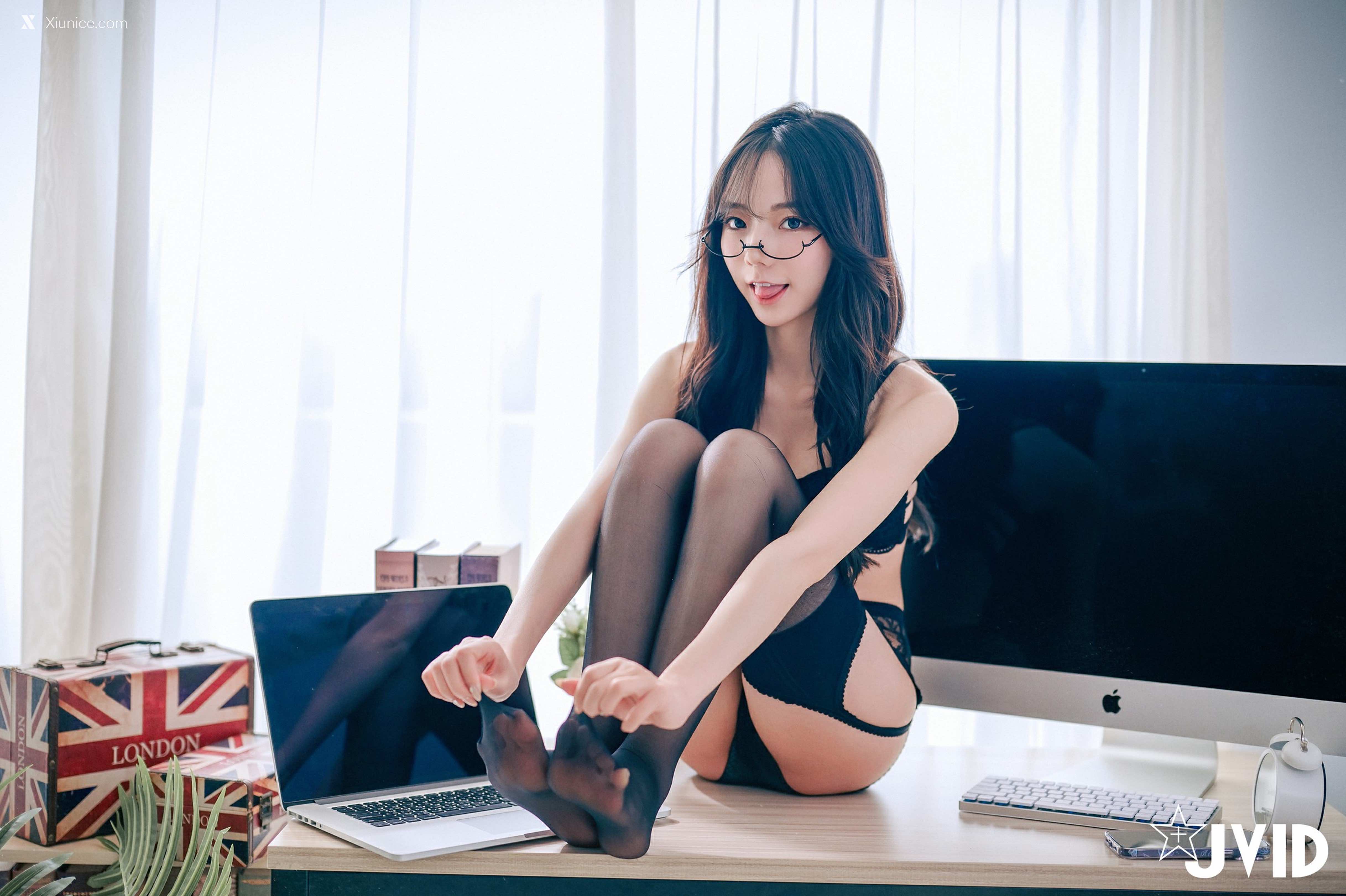 JVID Xiunice.com 啾啾 淫欲小秘書 66