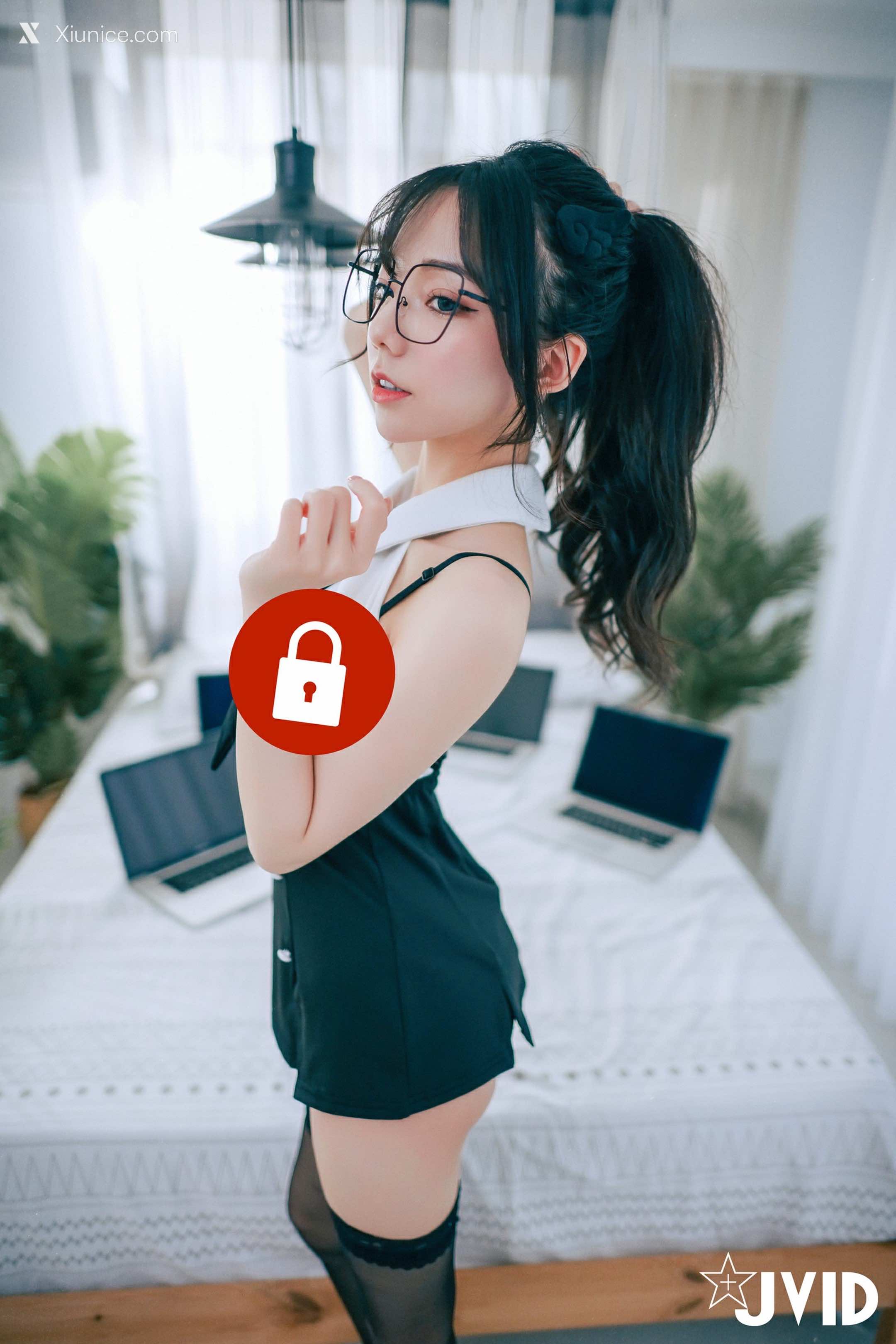 JVID Xiunice.com 啾啾 淫欲小秘書 98