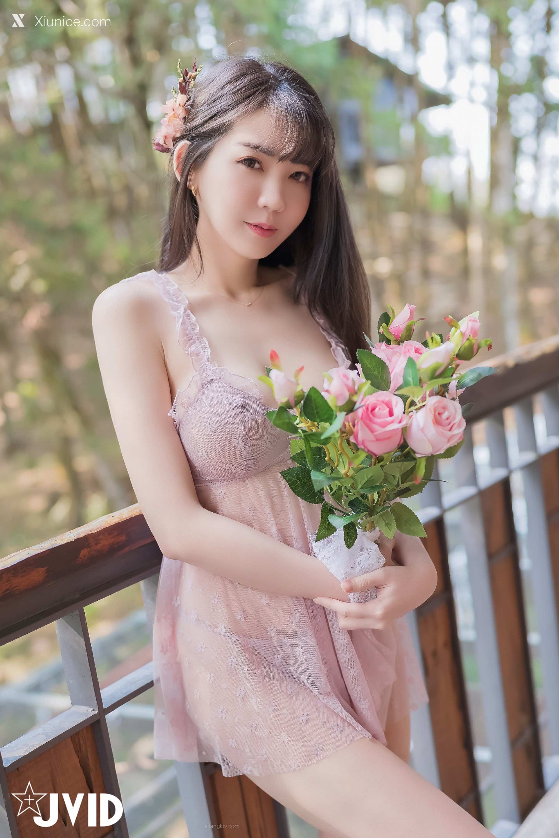 JVID Xiunice.com 媛媛 带美乳女神到岩里岛风的乡间小屋度假去 36