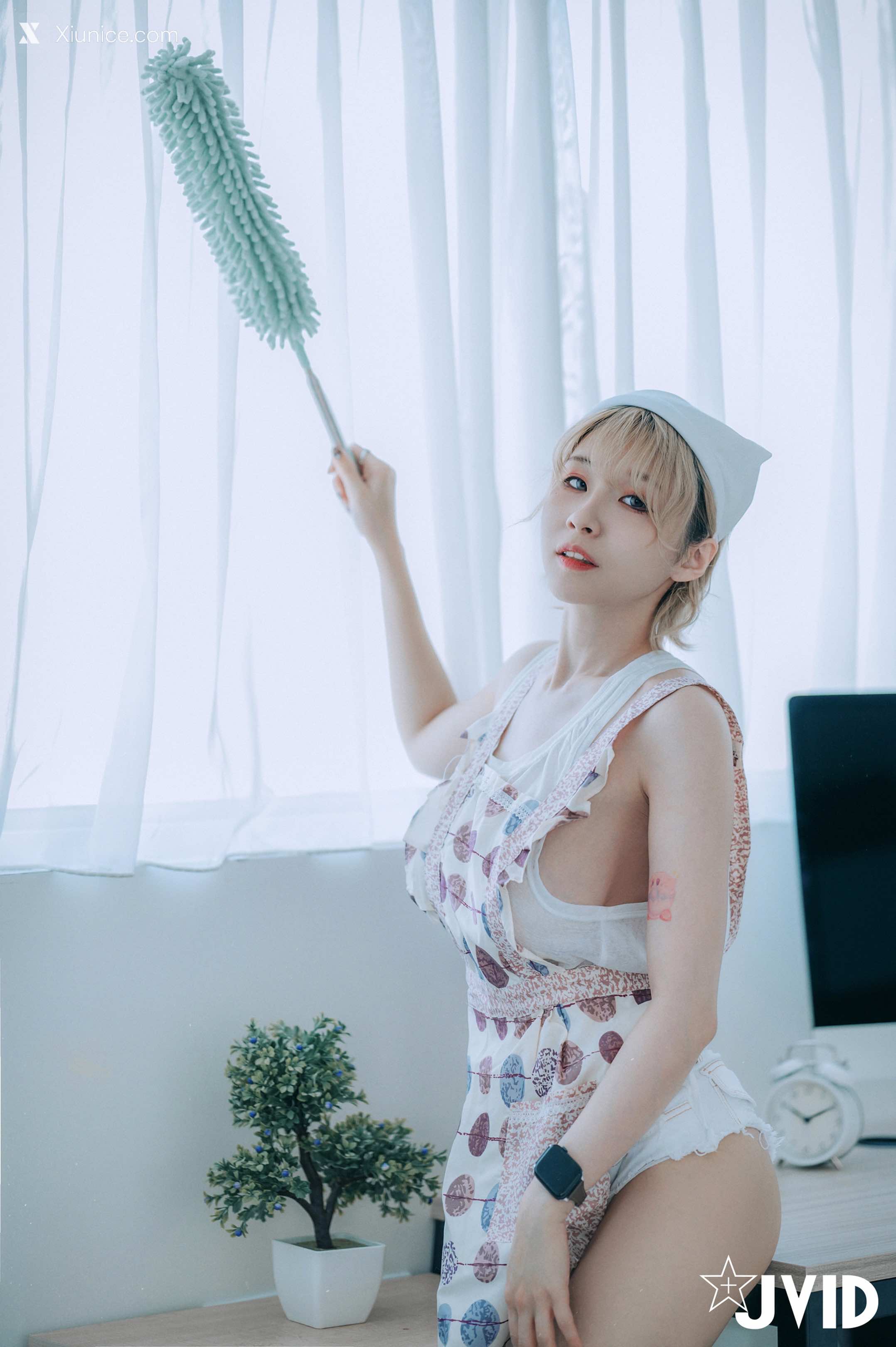 JVID Xiunice.com 黎菲儿 家政婦の情慾解鎖 115