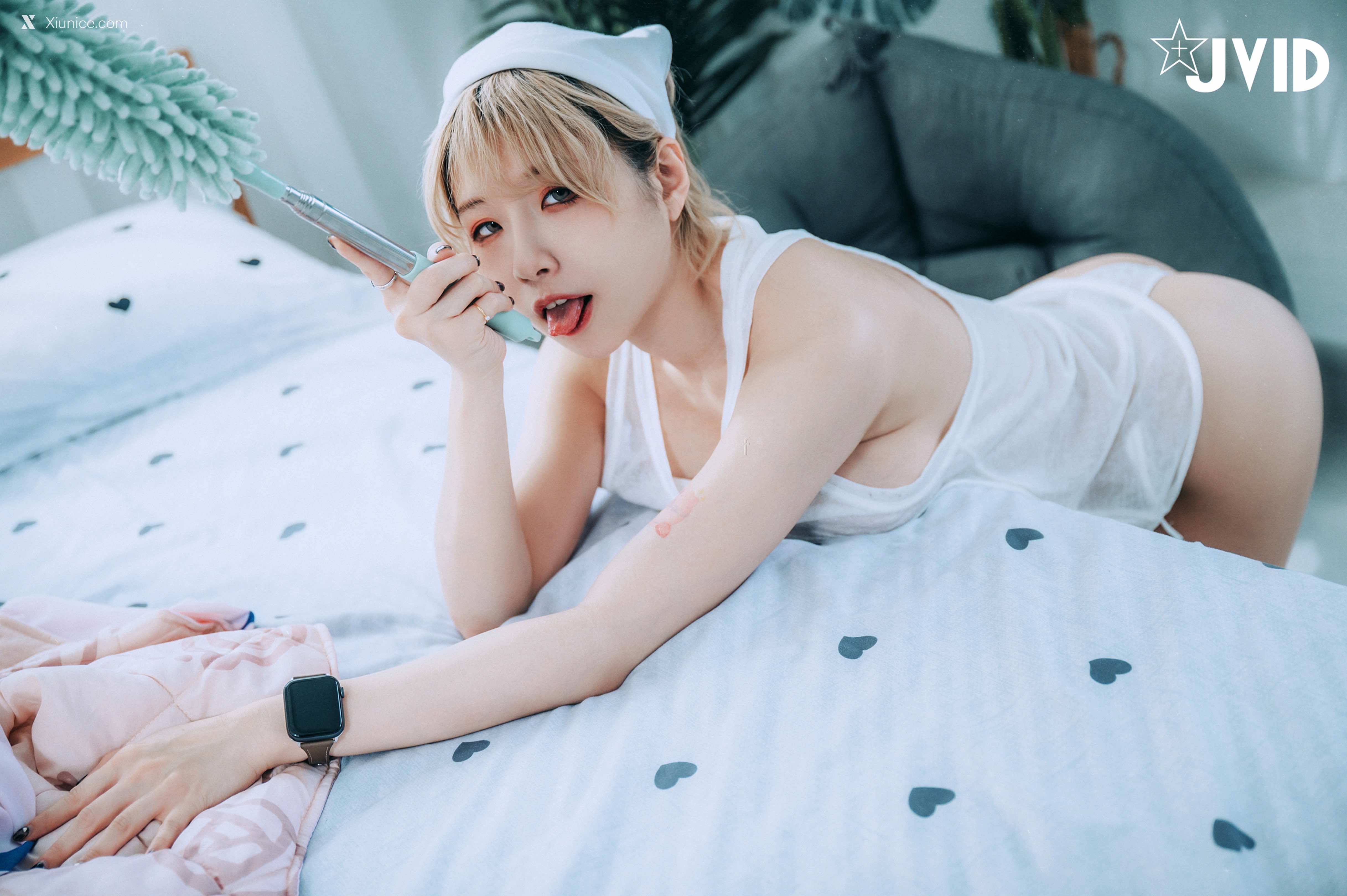 JVID Xiunice.com 黎菲儿 家政婦の情慾解鎖 43