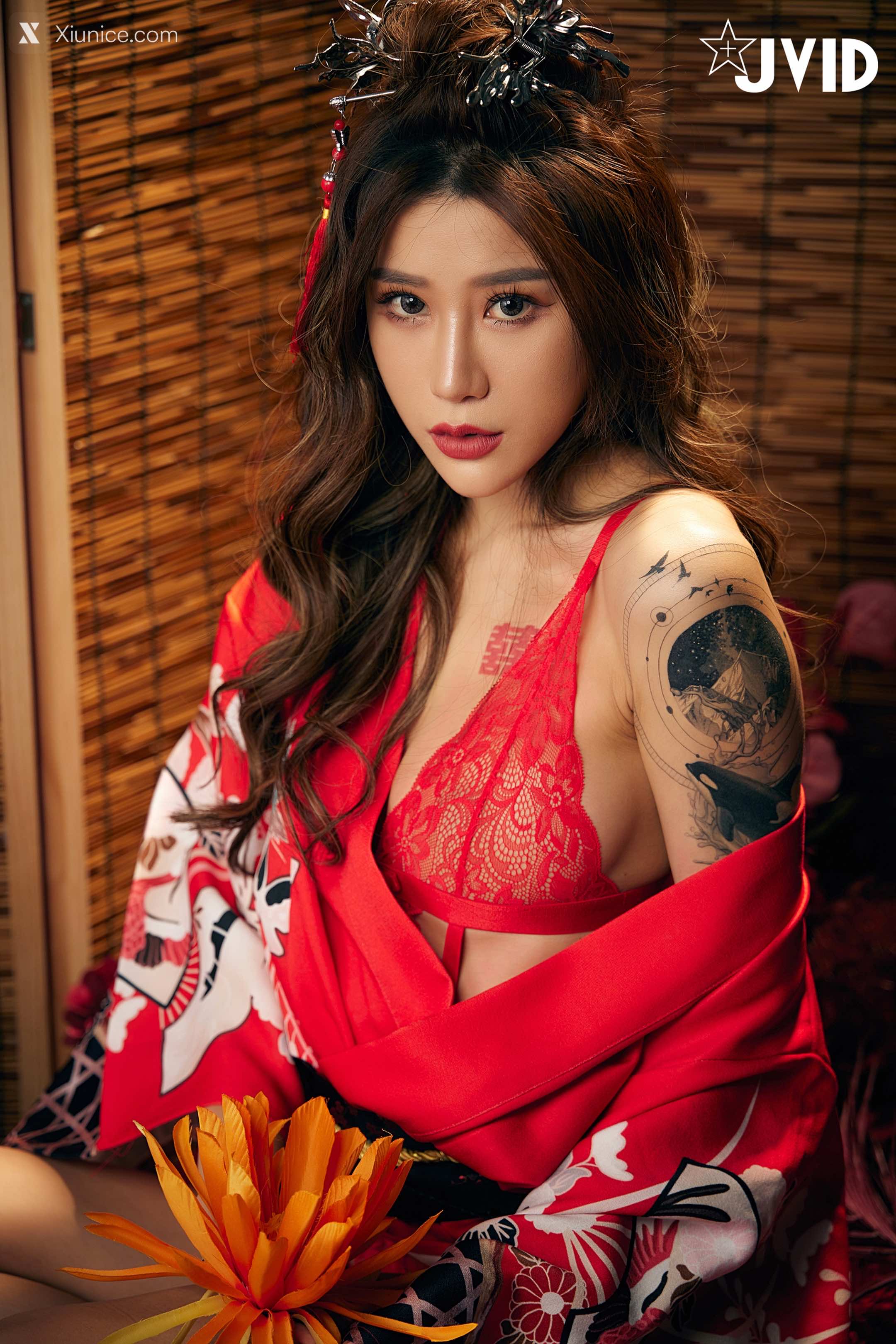 JVID Xiunice.com Lara 媚娘端莊迷人 101