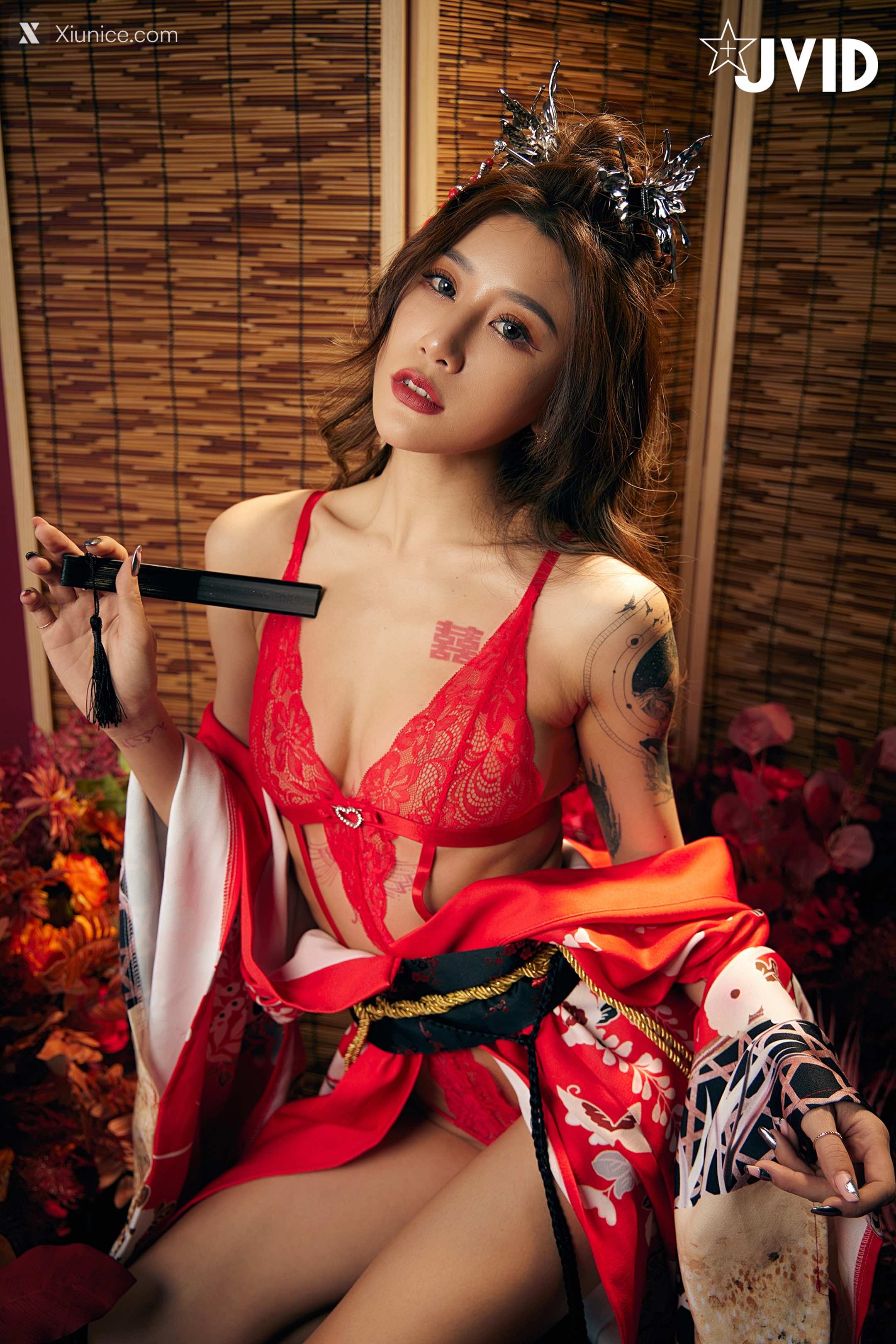 JVID Xiunice.com Lara 媚娘端莊迷人 107