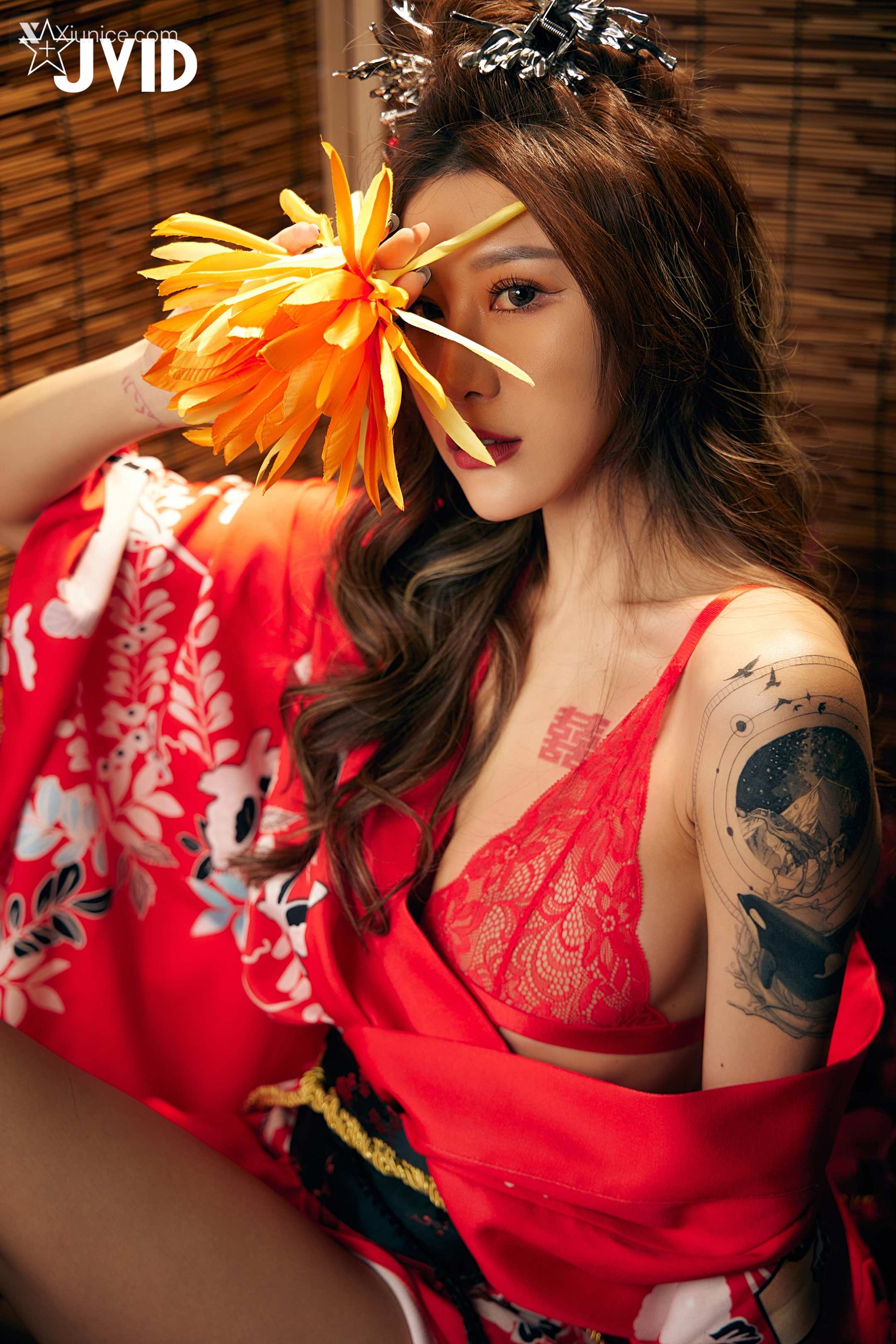 JVID Xiunice.com Lara 媚娘端莊迷人 53