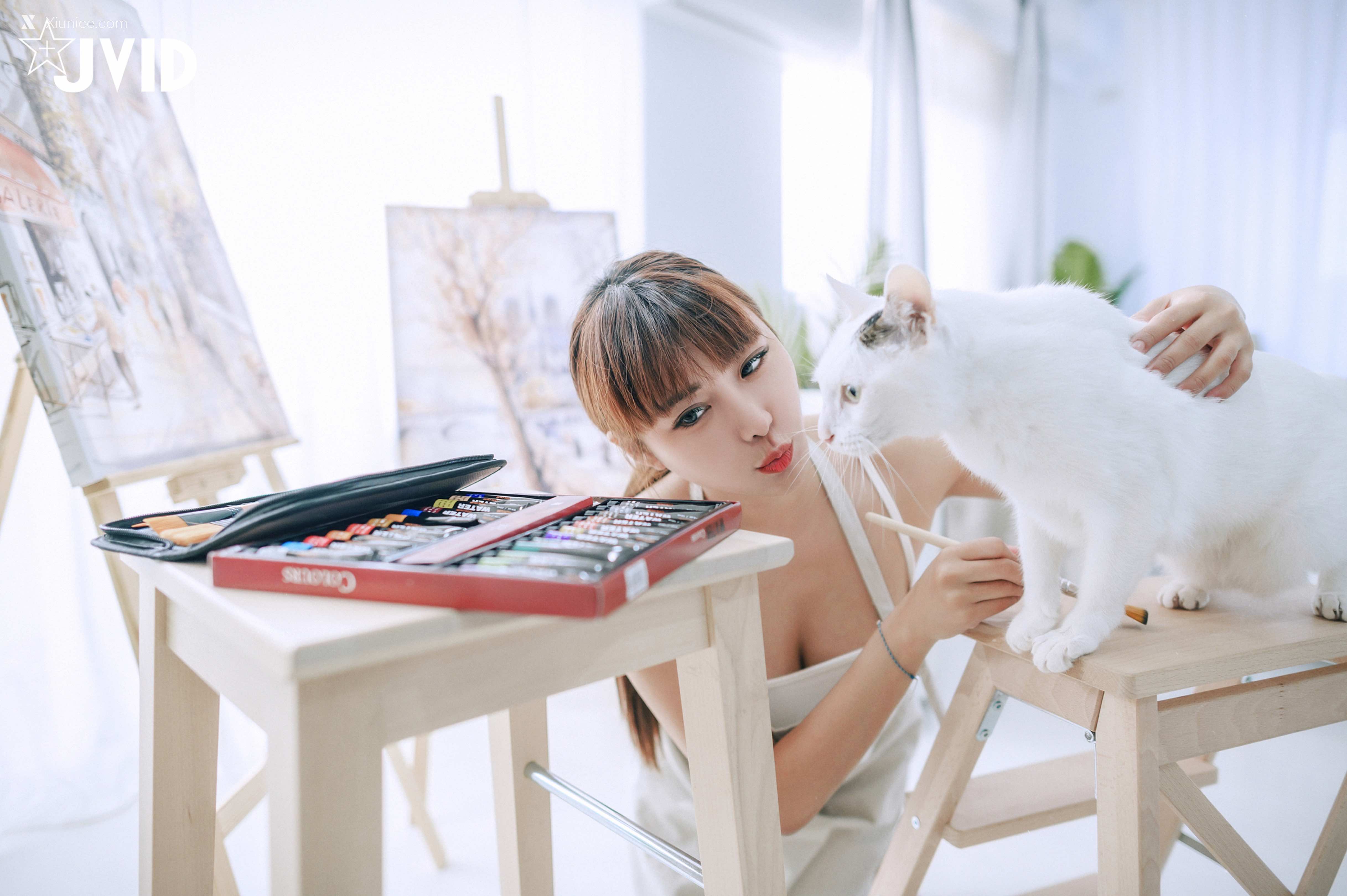 JVID Xiunice.com Lele 樂樂 藝術家 127