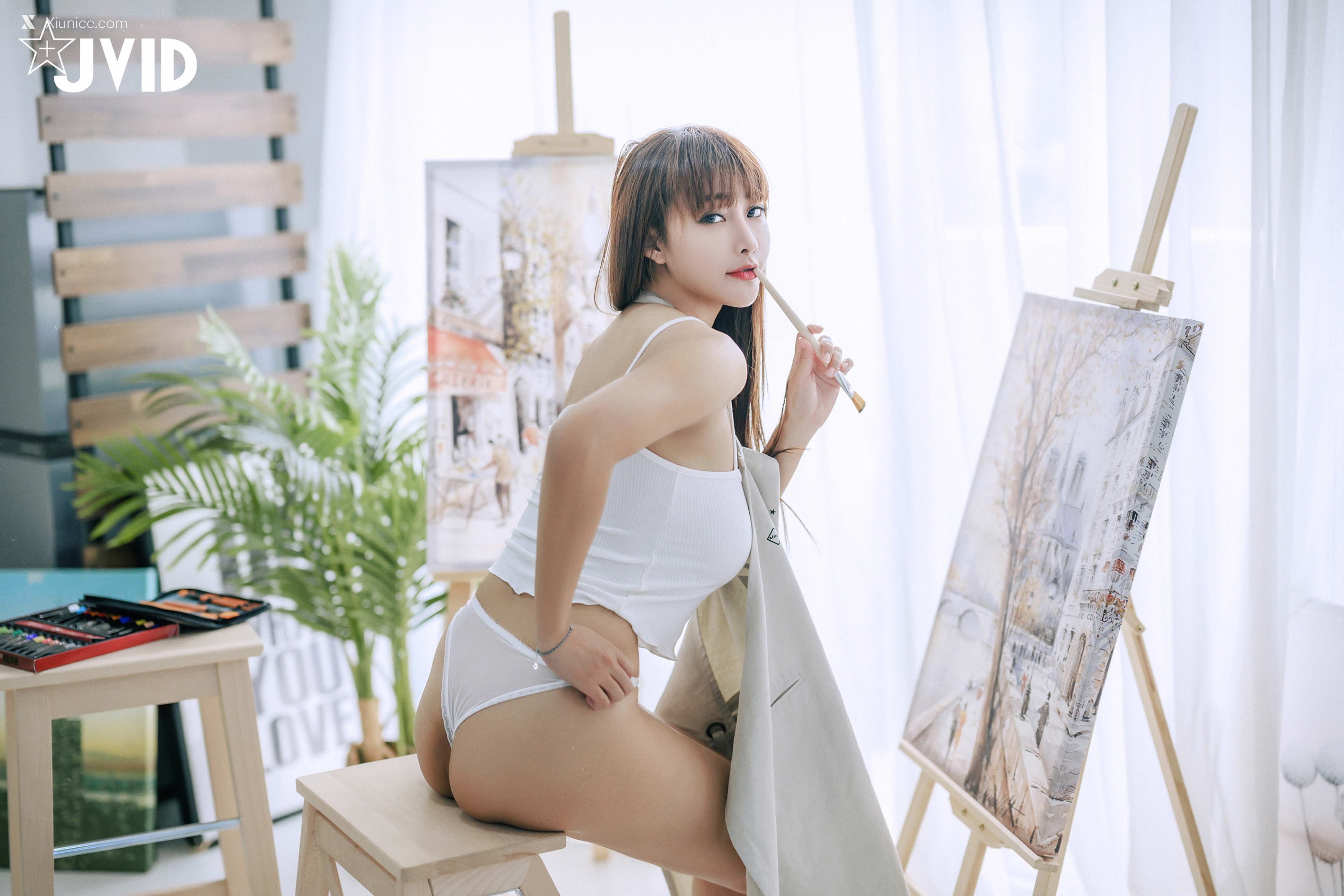 JVID Xiunice.com Lele 樂樂 藝術家 34