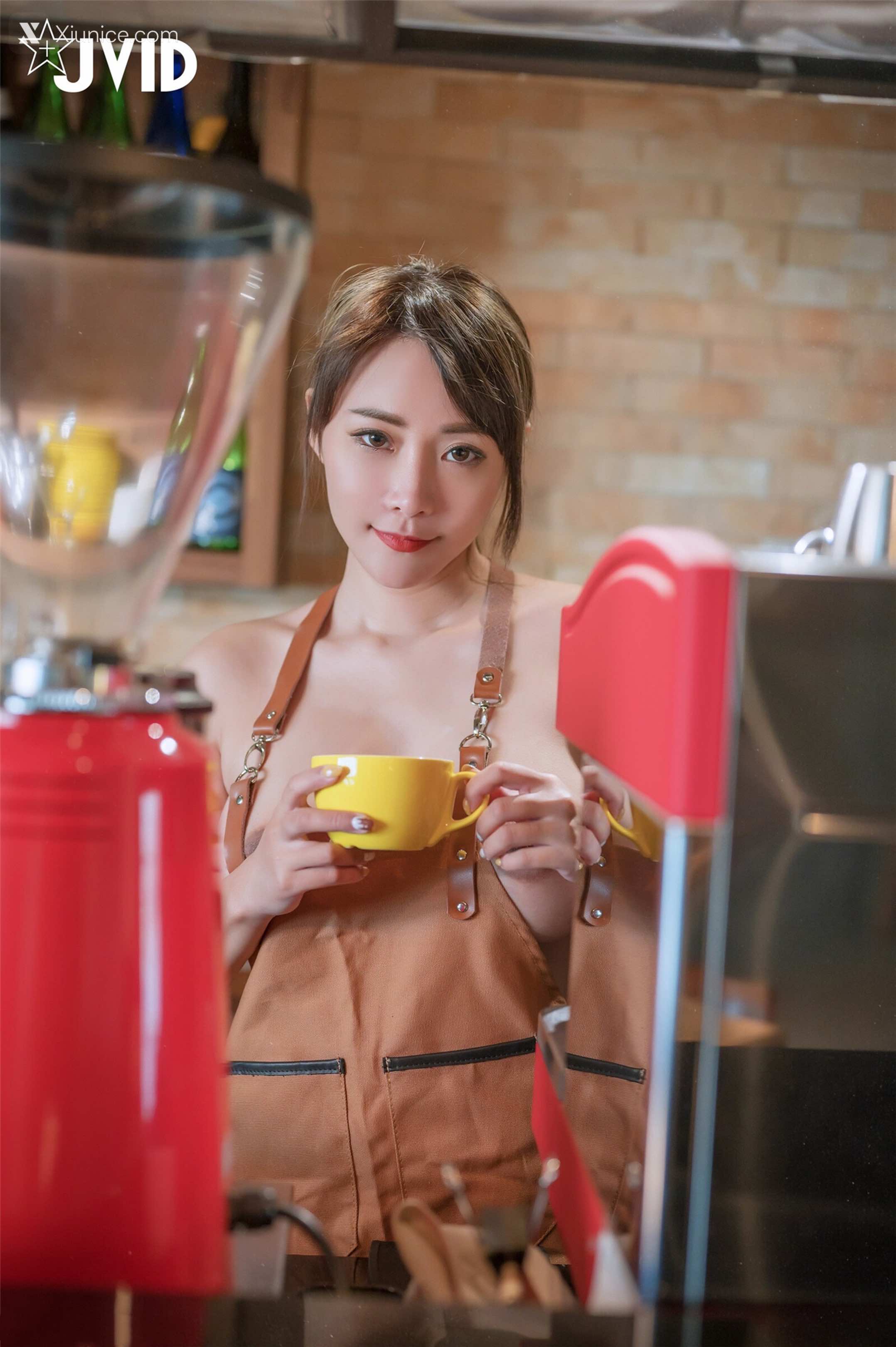 JVID Xiunice.com Lele 樂樂 Lonely Traveler Cafe 116