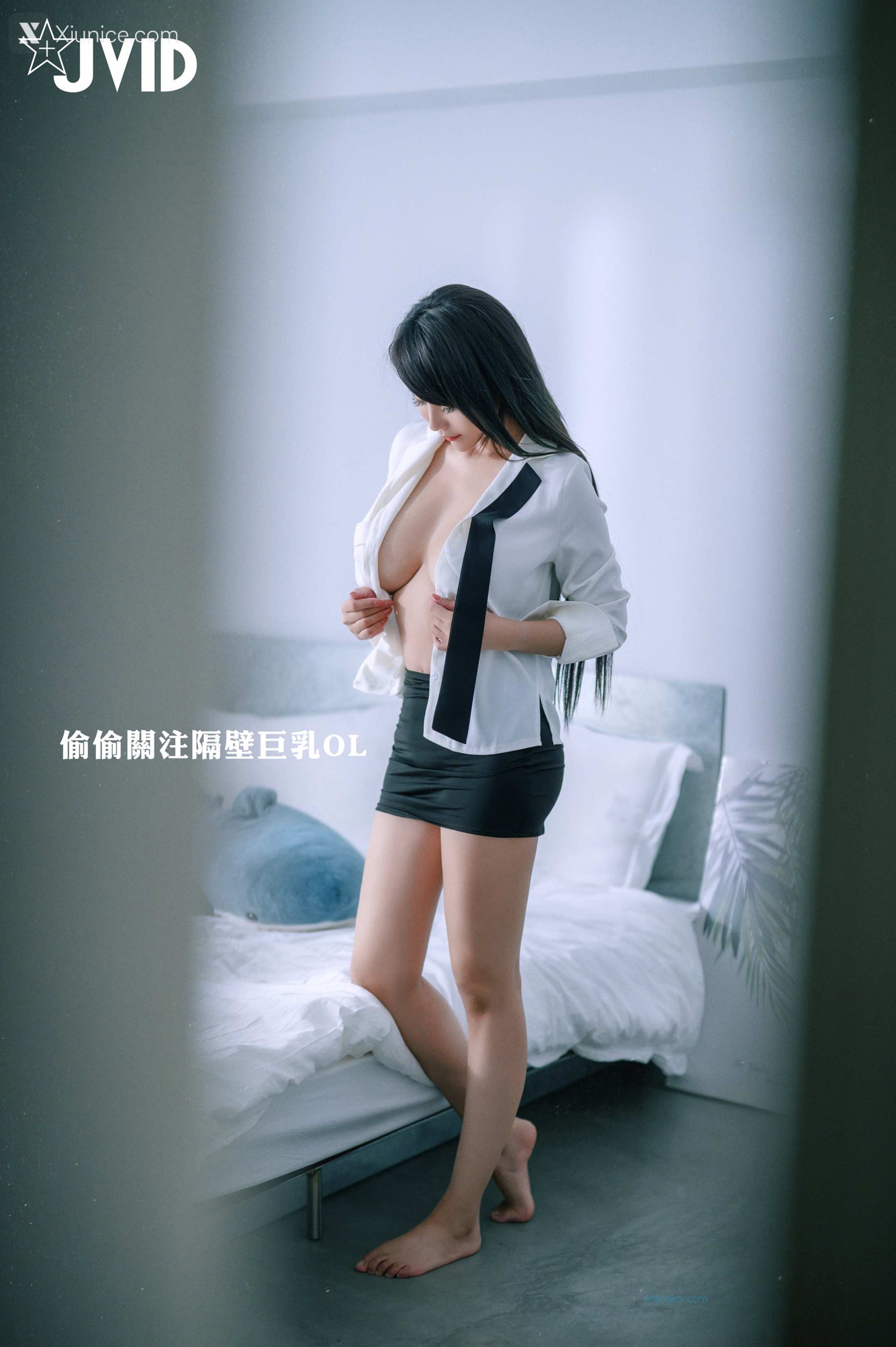 JVID Xiunice.com Lele 樂樂 Secretary Uniform 2