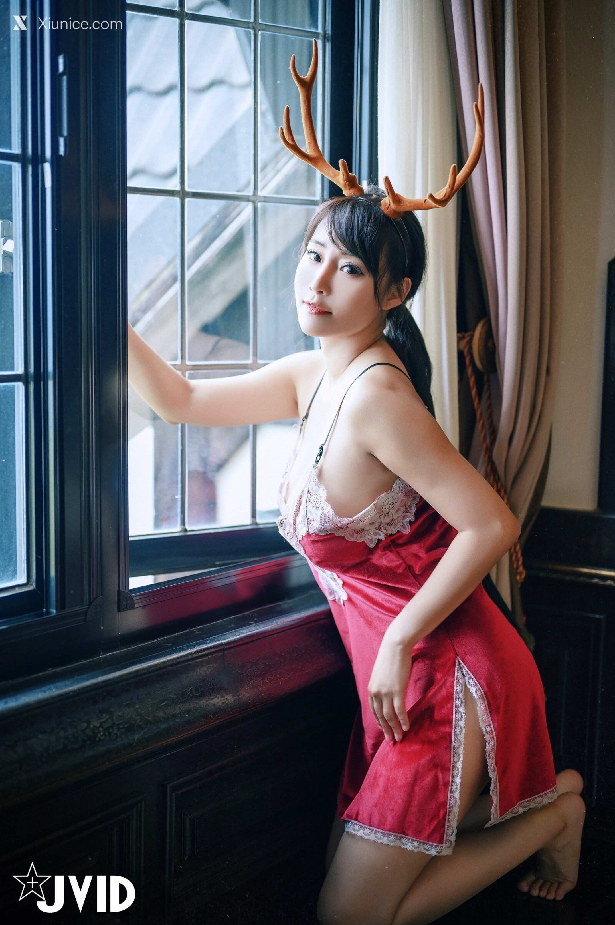 JVID Xiunice.com Lele 樂樂 Sexy Girl Of Santa 21